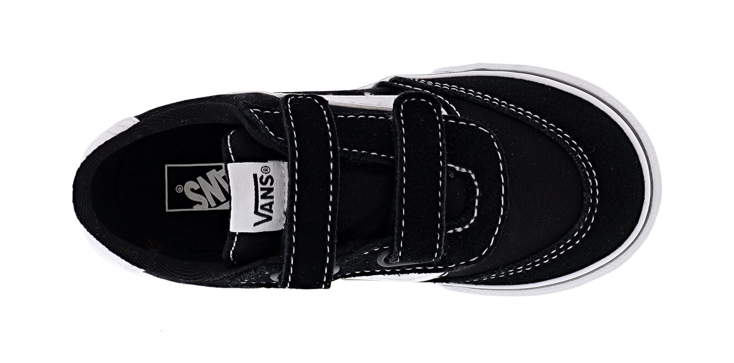Vans Toddlers Brooklyn LS V Hook and Loop Strap Shoes、mySite、dreamappss