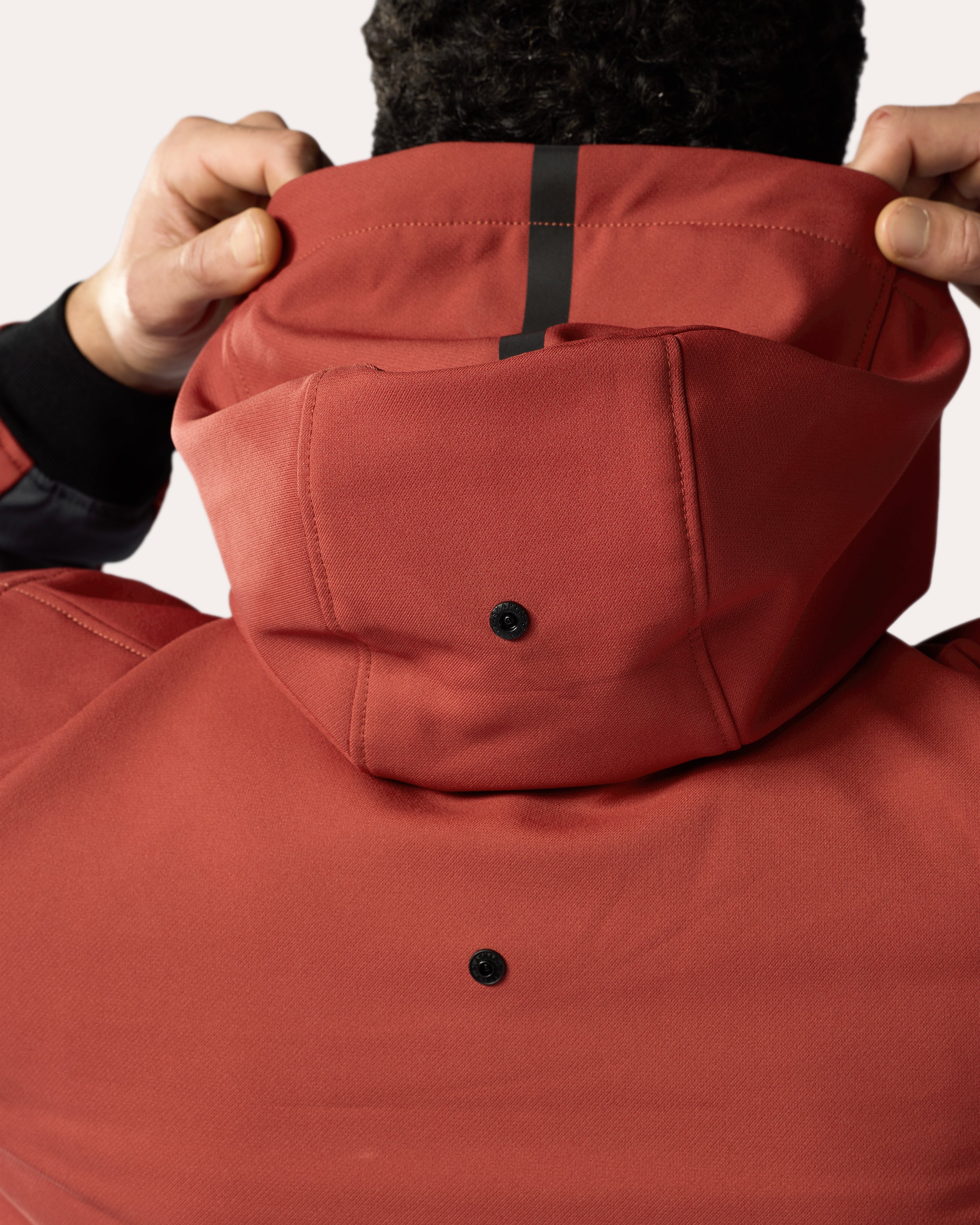 Hoodie Parabolica 2 | Burgundy Red-Grey、mySite、dreamappss