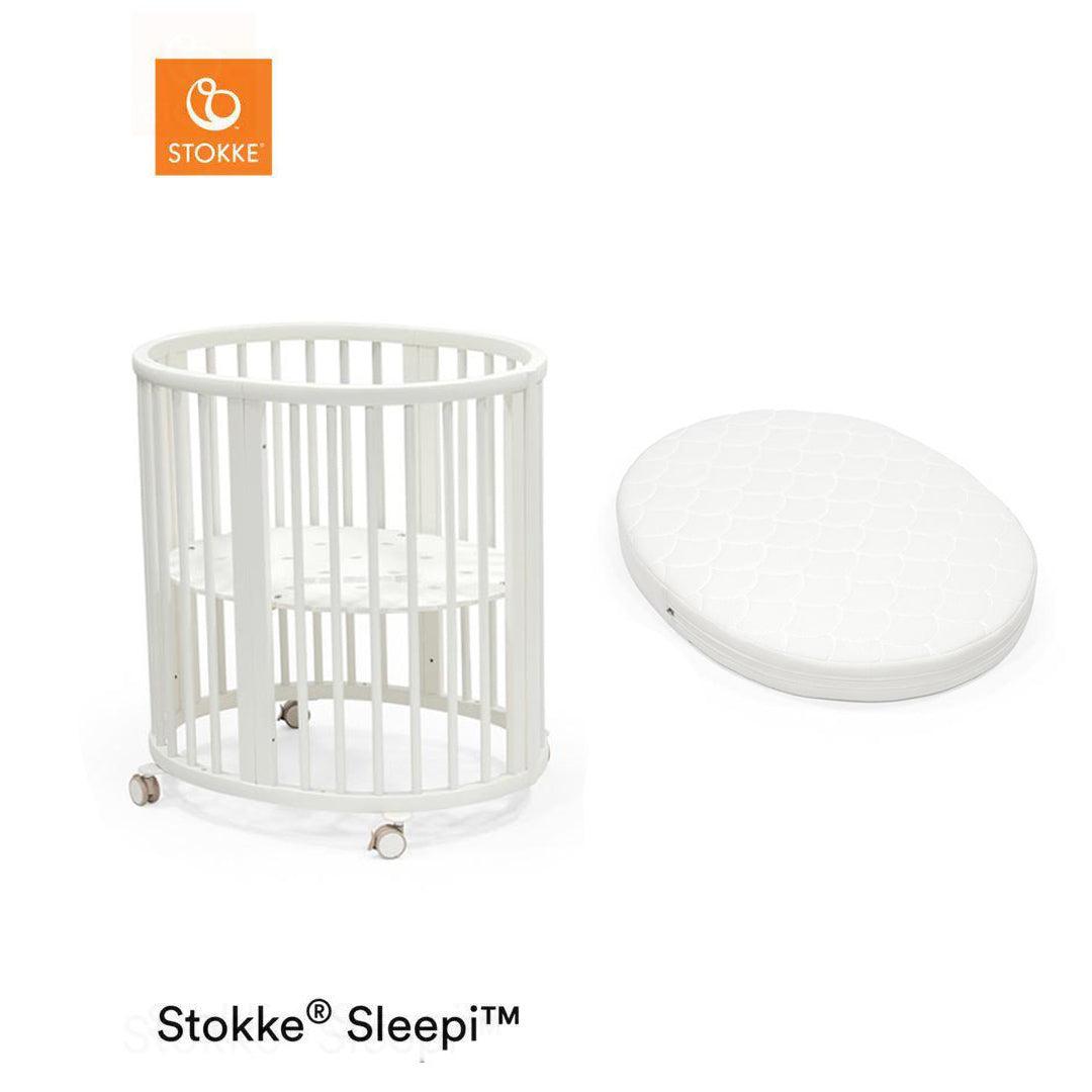  Stokke Sleepi V3 Mini Crib - White、mySite、merchandisen