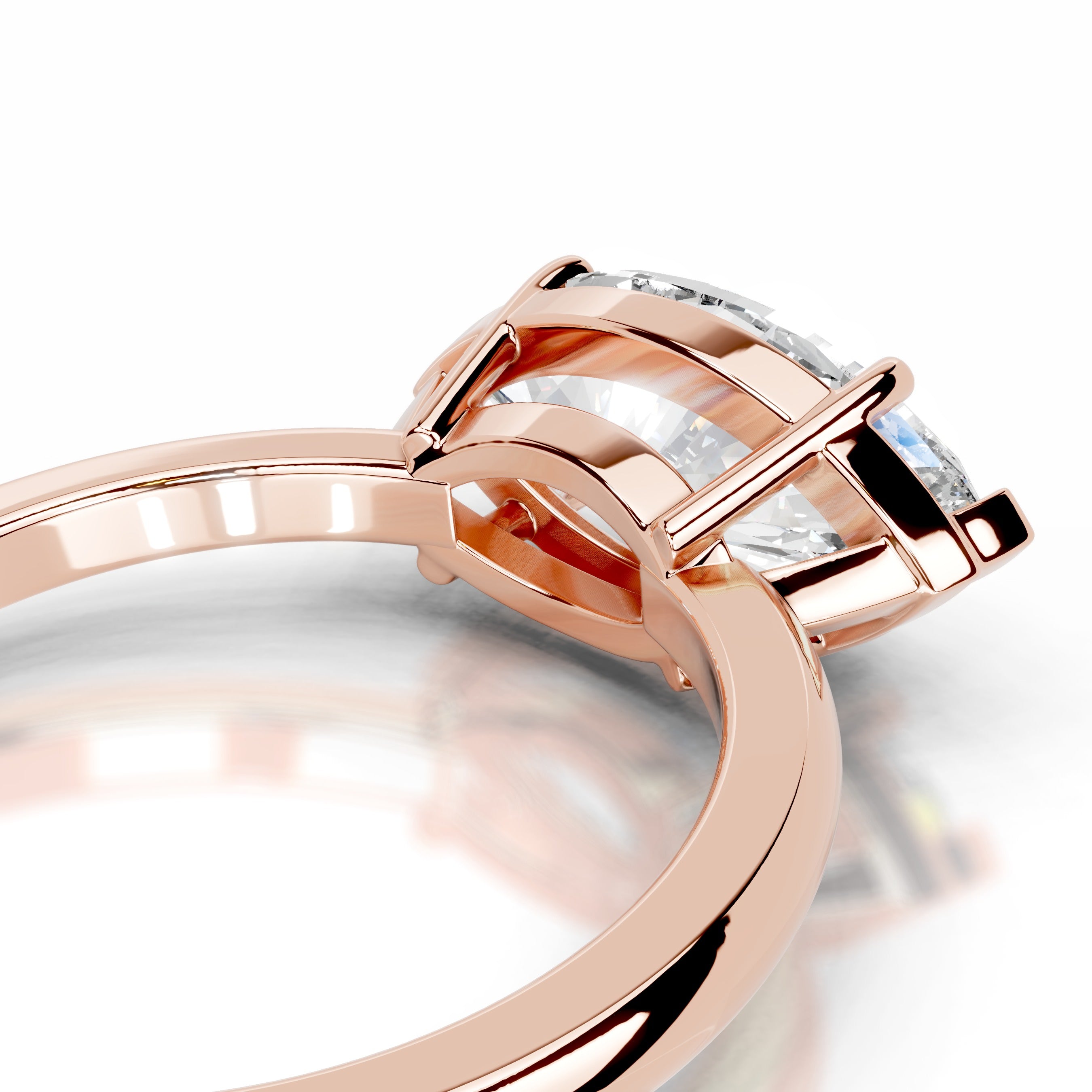 Miriam Diamond Engagement Ring - 14K Rose Gold、mySite、hinf8tx79