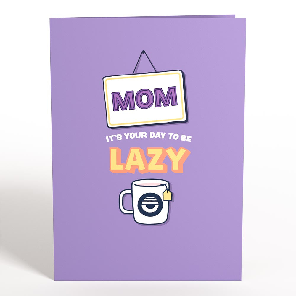 Minions Lazy Mother's Day Pop-Up Card、mySite、solidvoid