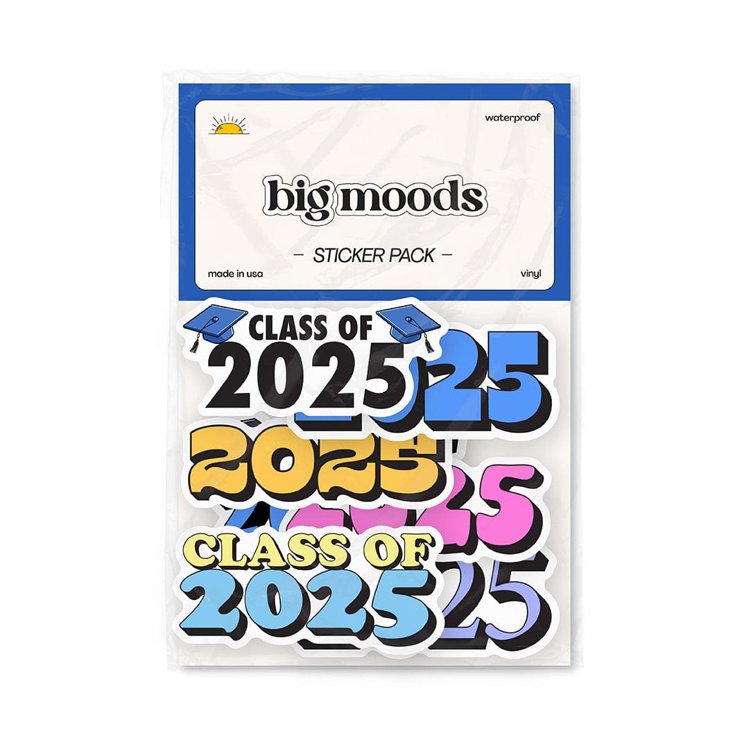  Class of 2025 Graduation Stickers 7 Pack、mySite、ghnorth