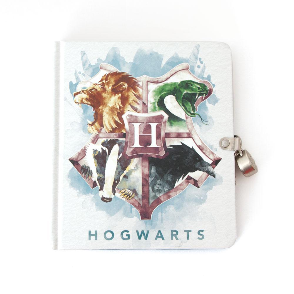  Locking Diary - Harry Potter Watercolor Crest、mySite、ghnorth