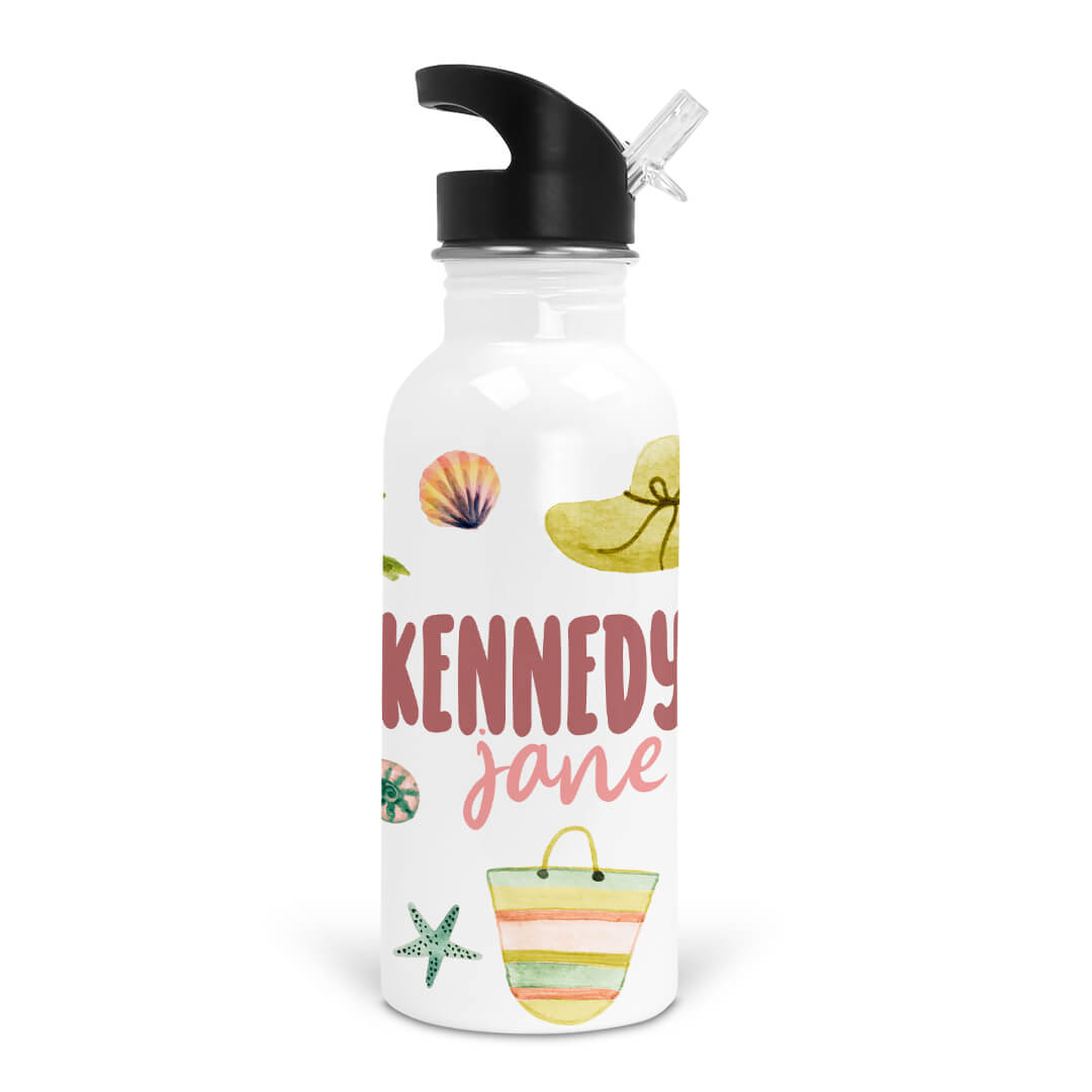  Fun In The Sun Personalized Kids Water Bottle、mySite、layawaytickets