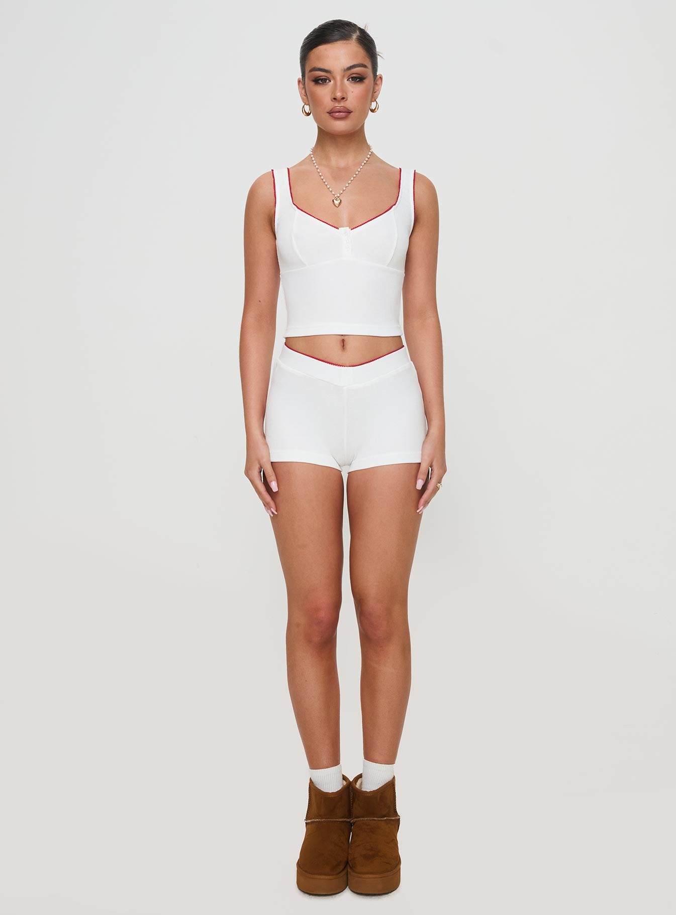 Motif Rib Sleep Set Ivory、mySite、solidvoid