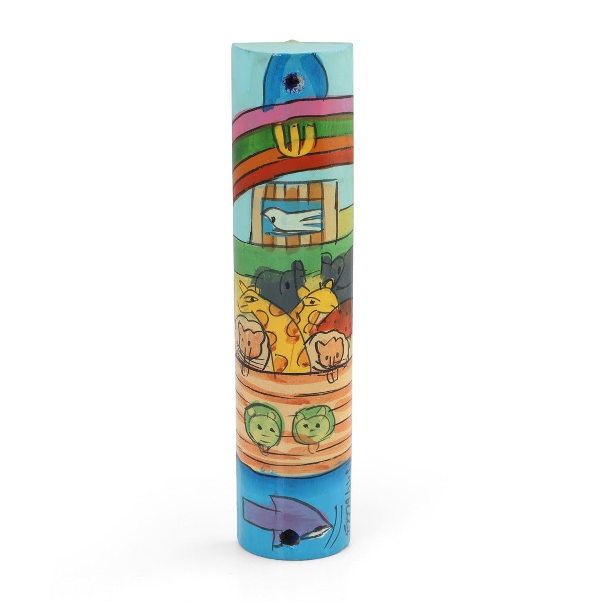  Wood Noah's Ark Mezuzah、mySite、elrpsem3k