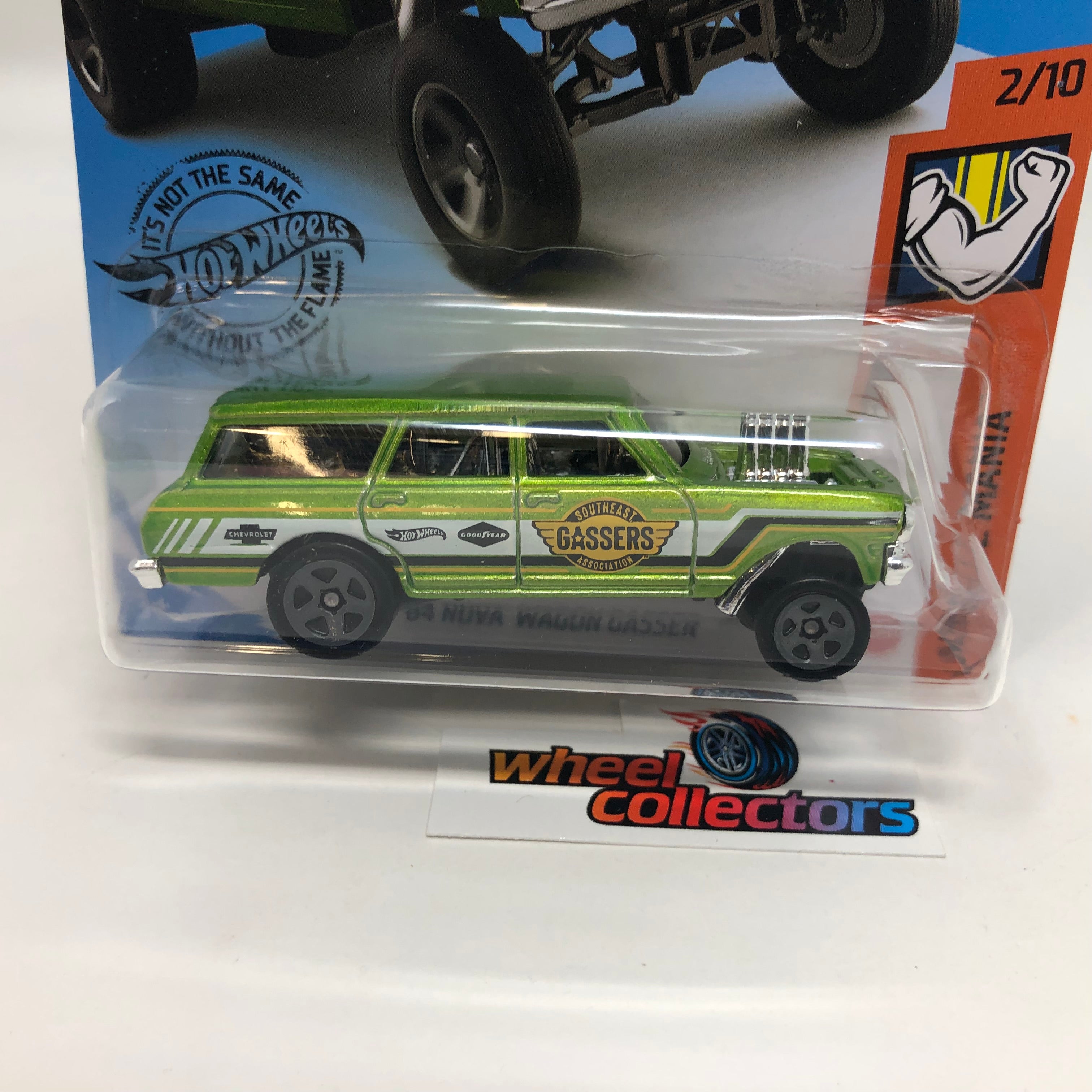 '64 Nova Wagon Gasser #174 * Green * 2020 Hot Wheels、mySite、hgirdovlk