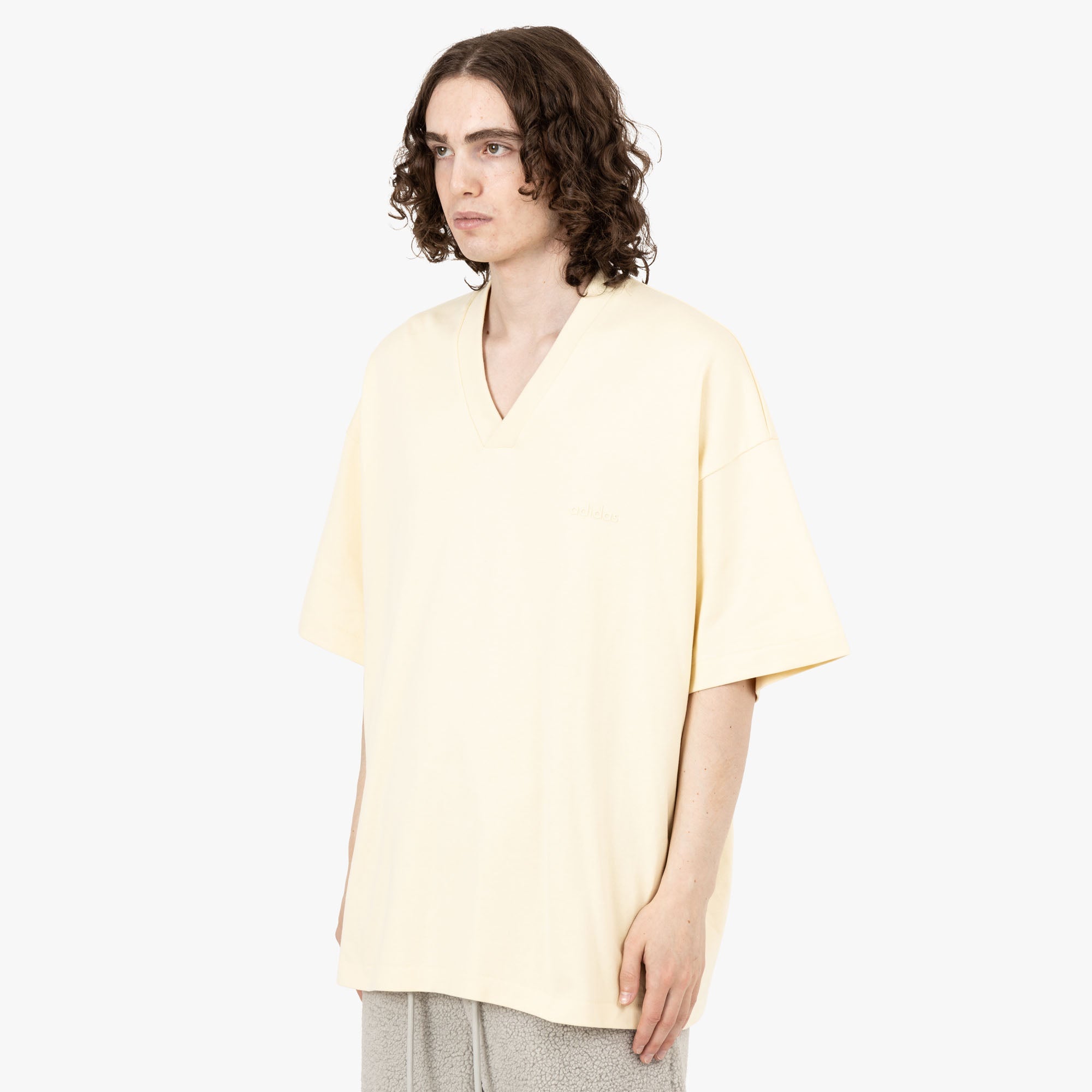  adidas X Fear Of God Athletics V Neck Tee Pale / Yellow、mySite、merchandisen