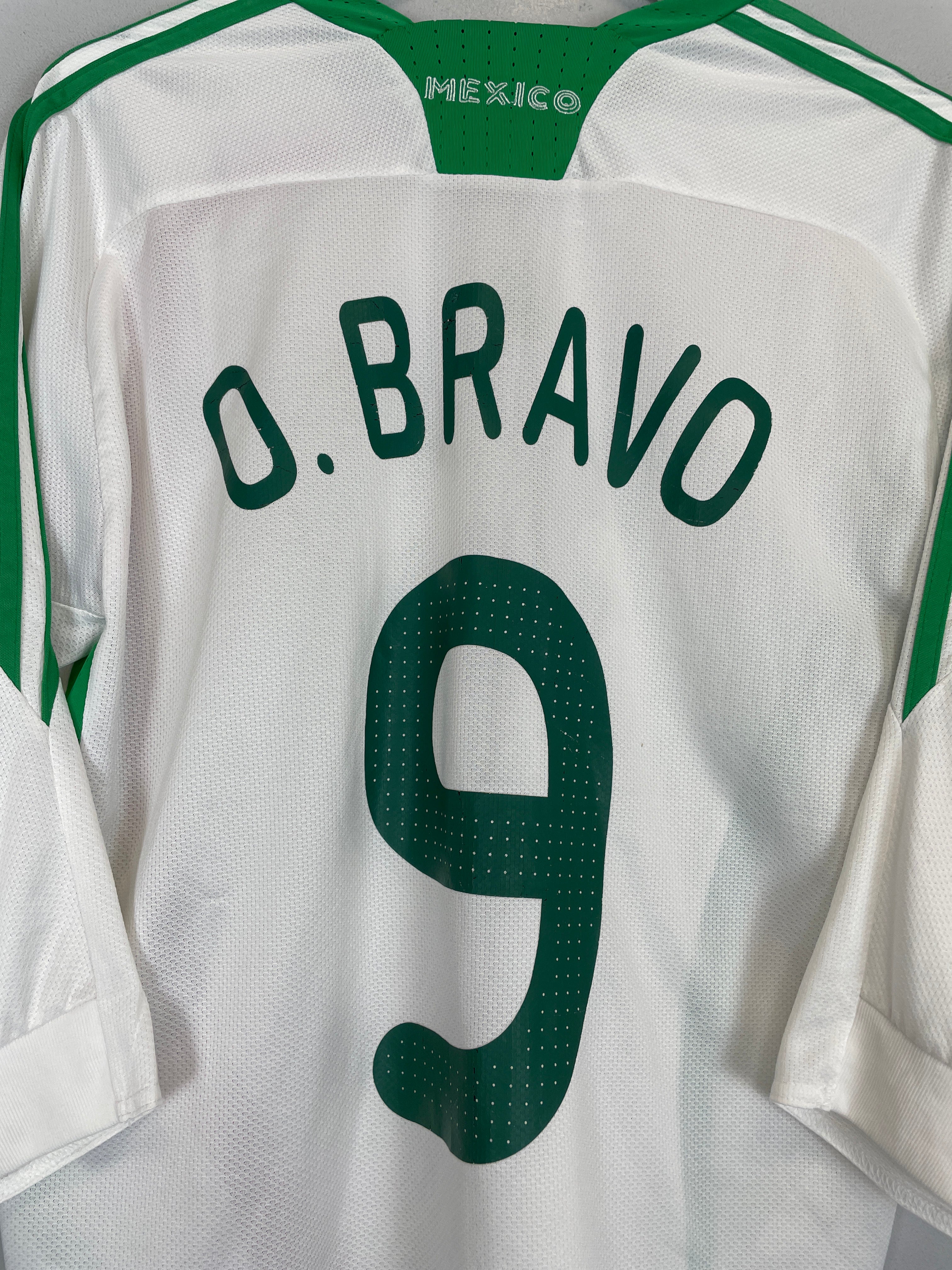 2008/09 MEXICO O.BRAVO #9 AWAY SHIRT (L) ADIDAS、mySite、sh2008/09 MEXICO O.BRAVO #9 AWAY SHIRT (L) ADIDAS、mySite、glenpowelloop_name