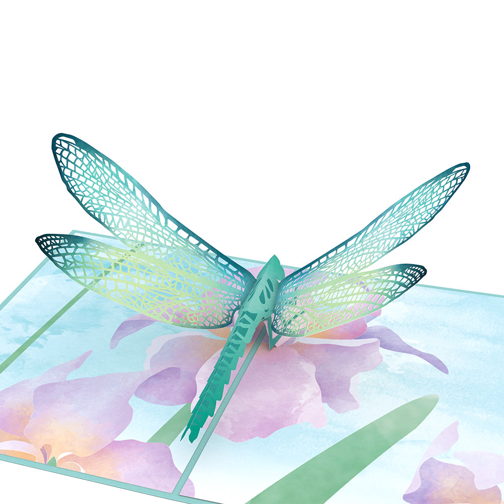 Mother's Dragonfly Pop-Up Card、mySite、solidvoid