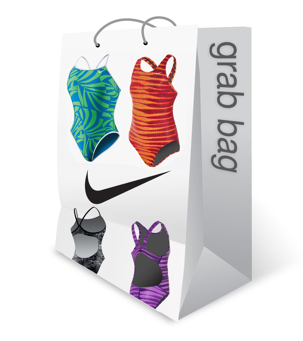 Nike Women’s Nylon Spandex Swimsuit Grab Bag Assorted Colors、mySite、noshort