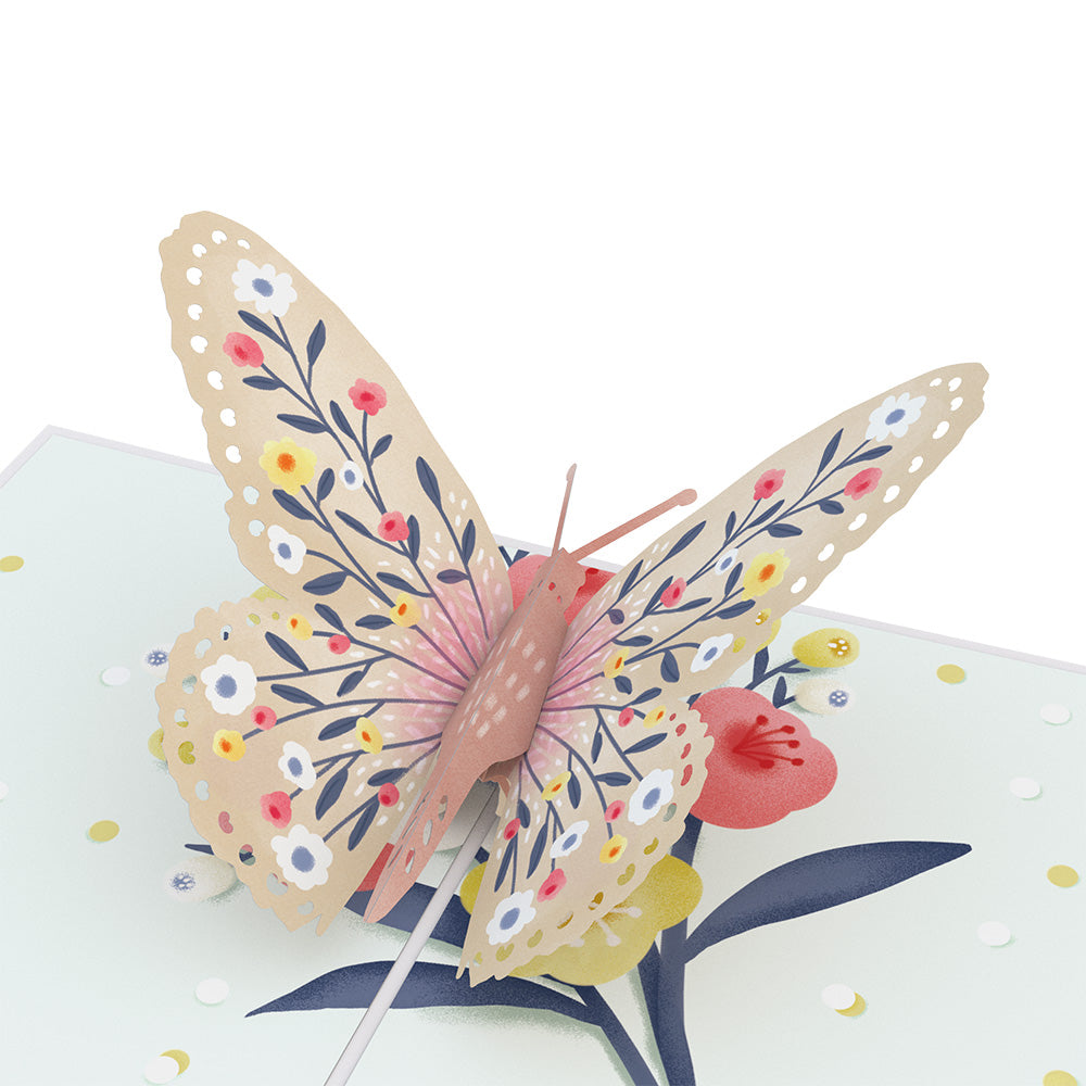 Birthday Butterfly Pop-Up Card、mySite、solidvoid