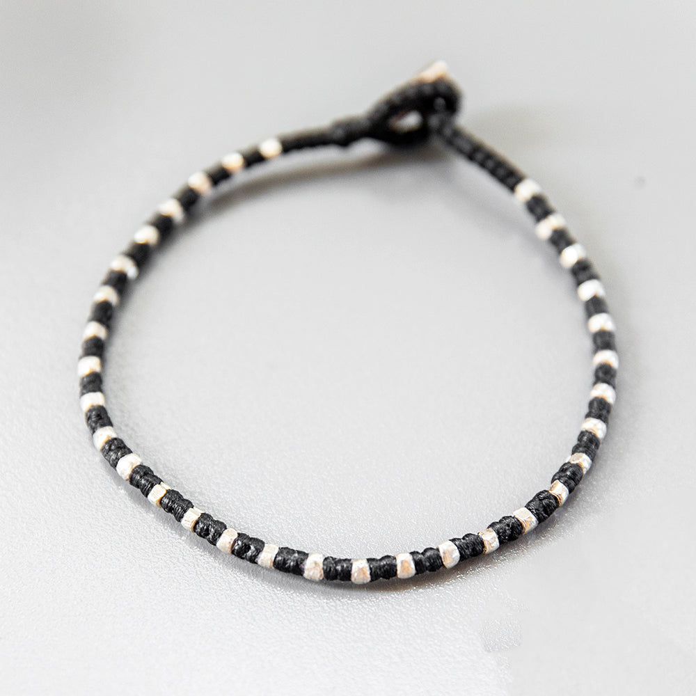 Silver Beaded Bracelet、mySite、topwebapps