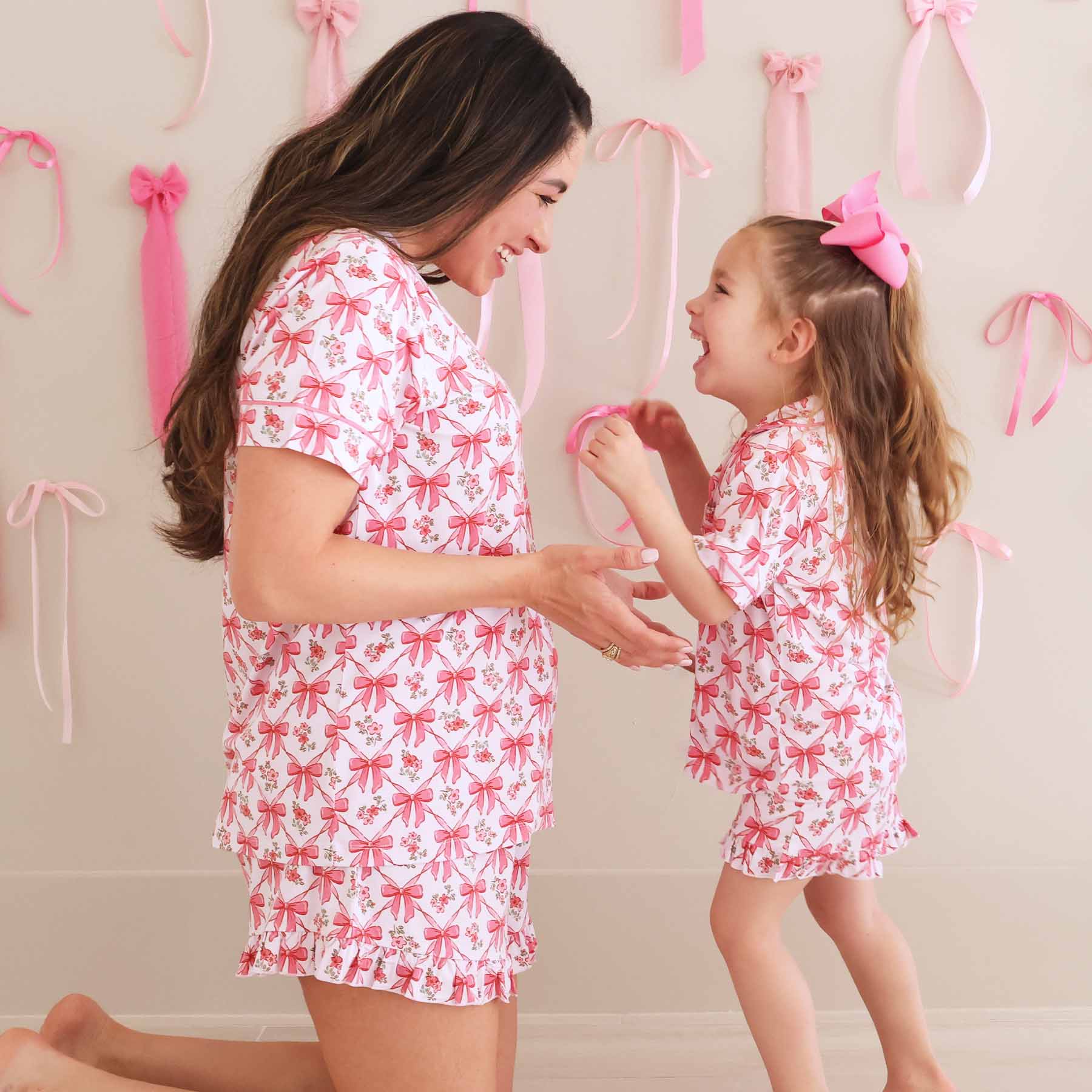  Two Piece Short Lounge Set | Bow Besties、mySite、layawaytickets