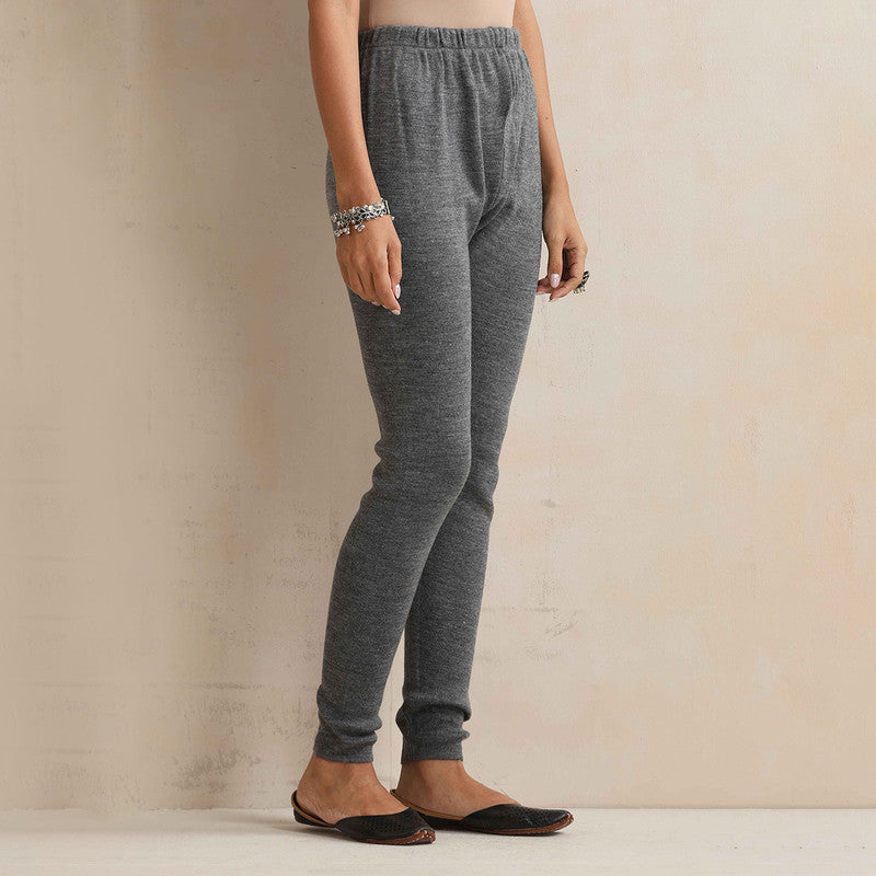 Woolen Solid Leggings For Women | Grey、mySite、camillekostekn