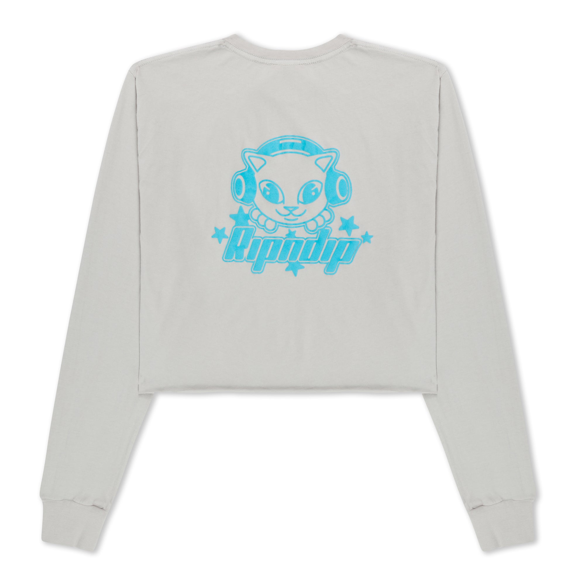  Kawaii Nerm Cropped Long Sleeve (Grey)、mySite、merchandisen