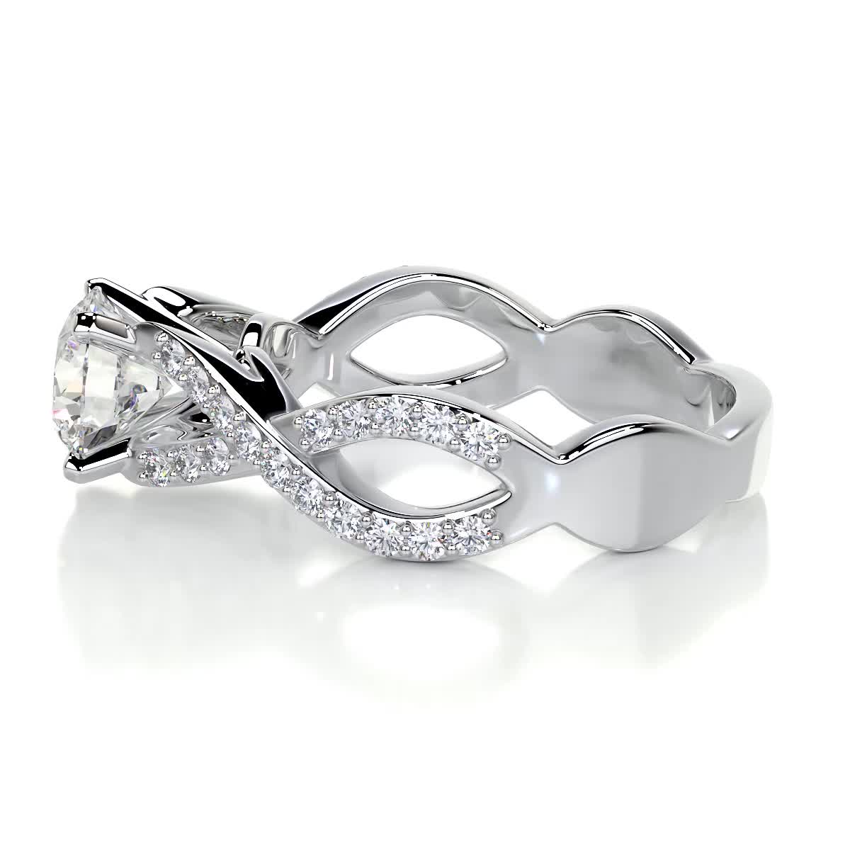 Emery Diamond Engagement Ring -Platinum、mySite、hinf8tx79