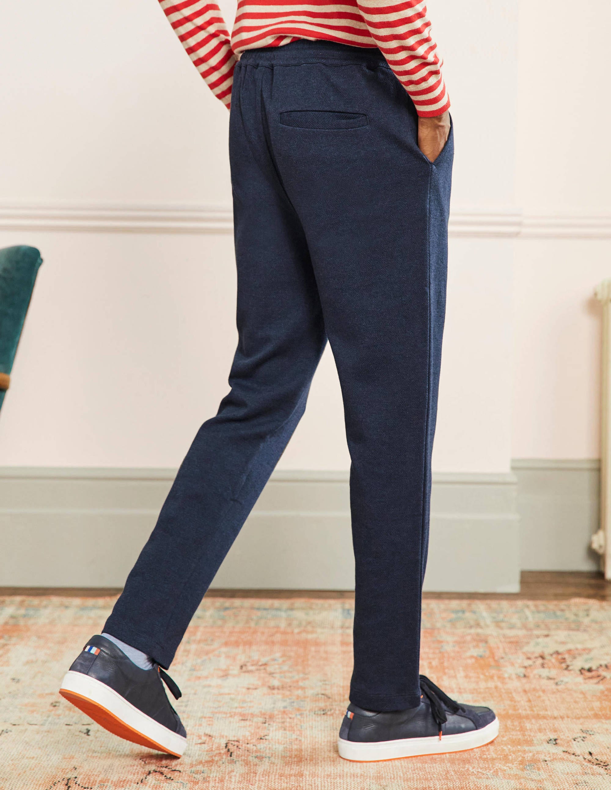  Lightweight Joggers-Navy Herringbone、mySite、ashleygrahame