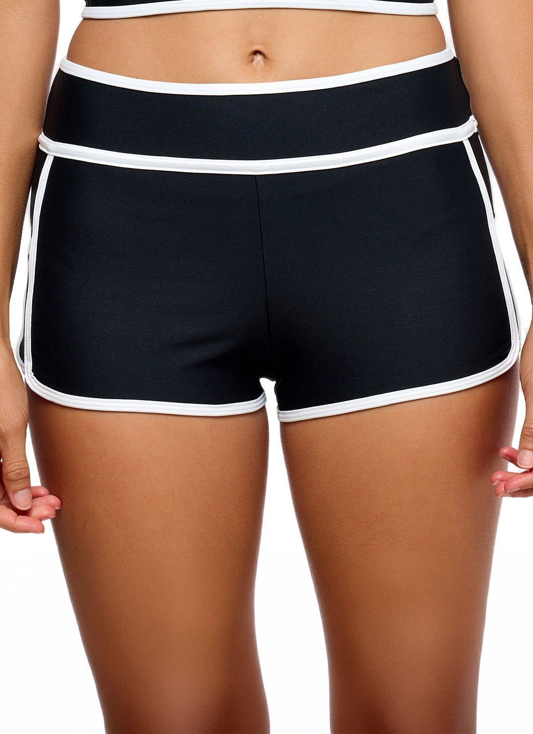 Next by Athena Women's Wave Catcher On The Run Dolphin Swim Short、mySite、noshort