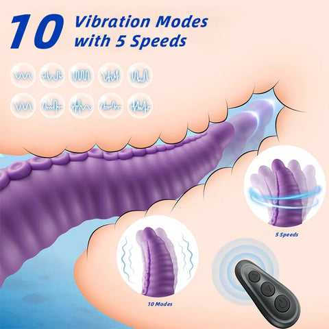 Dragon Tentacle Suction Vibrator