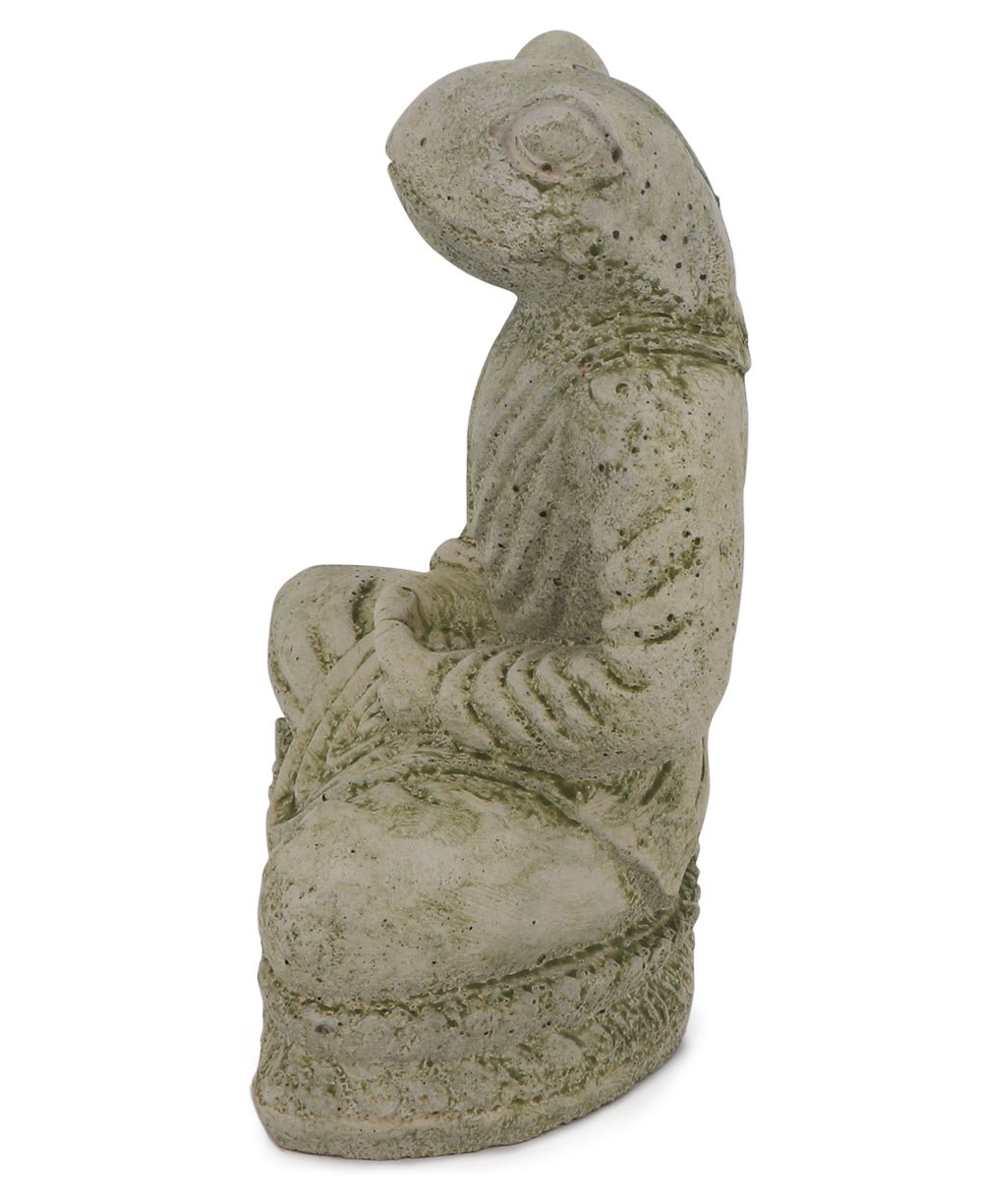 Cast Stone Meditating Zen Frog Statue USA Made、mySite、topwebapps