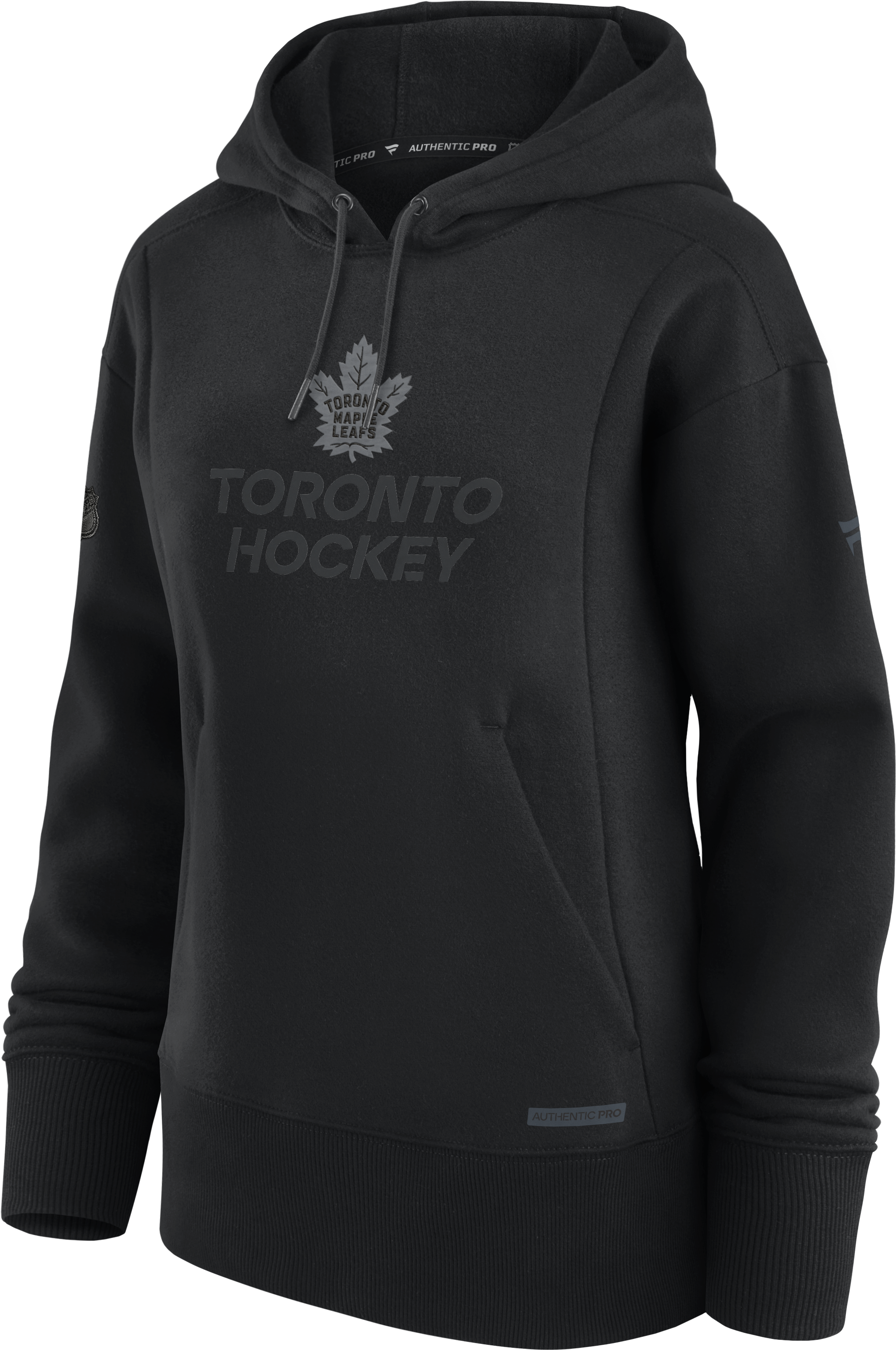2024 Authentic Pro Road Fleece Hoody - BLACK