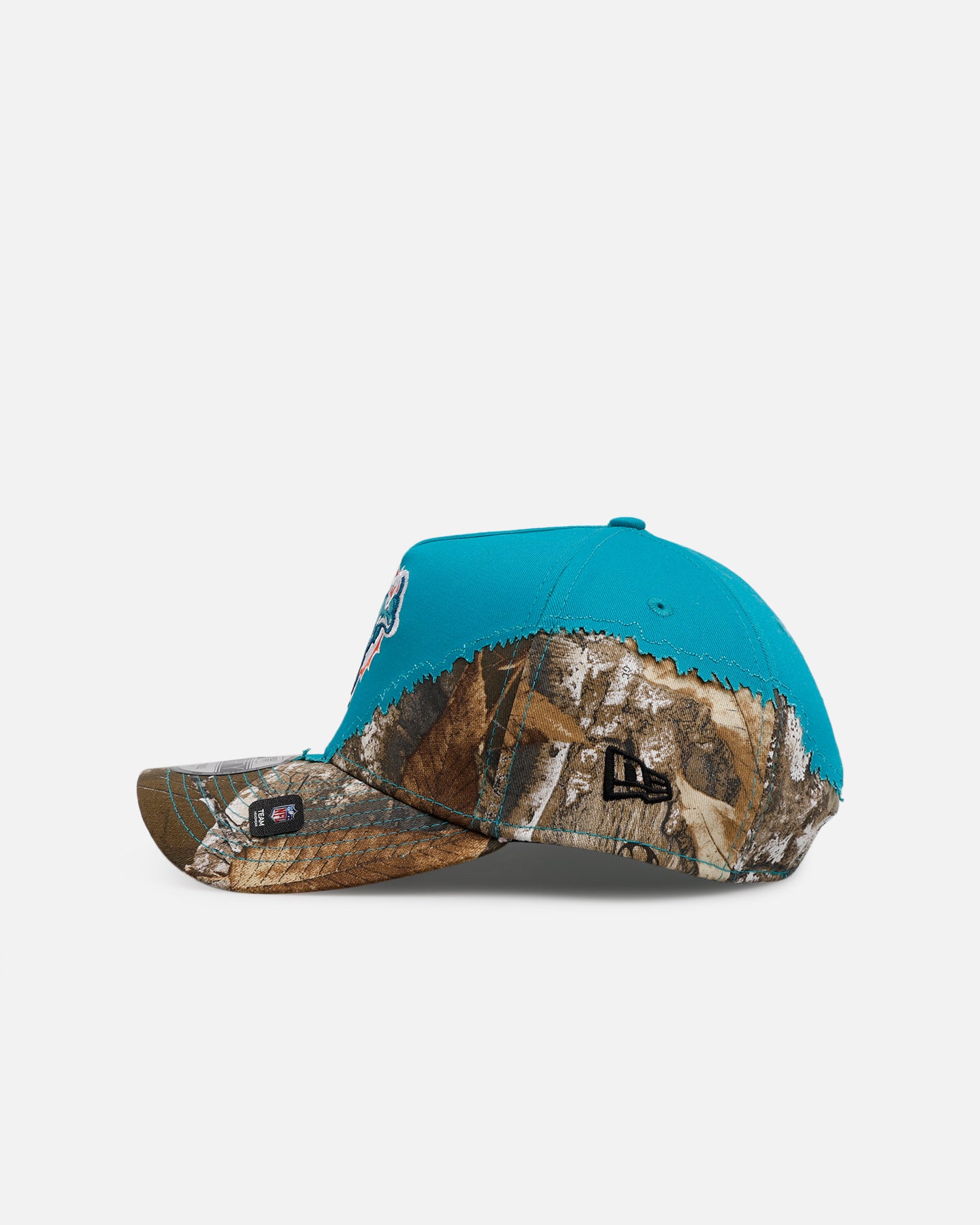 New Era Miami Dolphins 'Camo Tear Away' 9FORTY A-Frame Snapback Camo/Official Team Color、mySite、zt4zffjzw