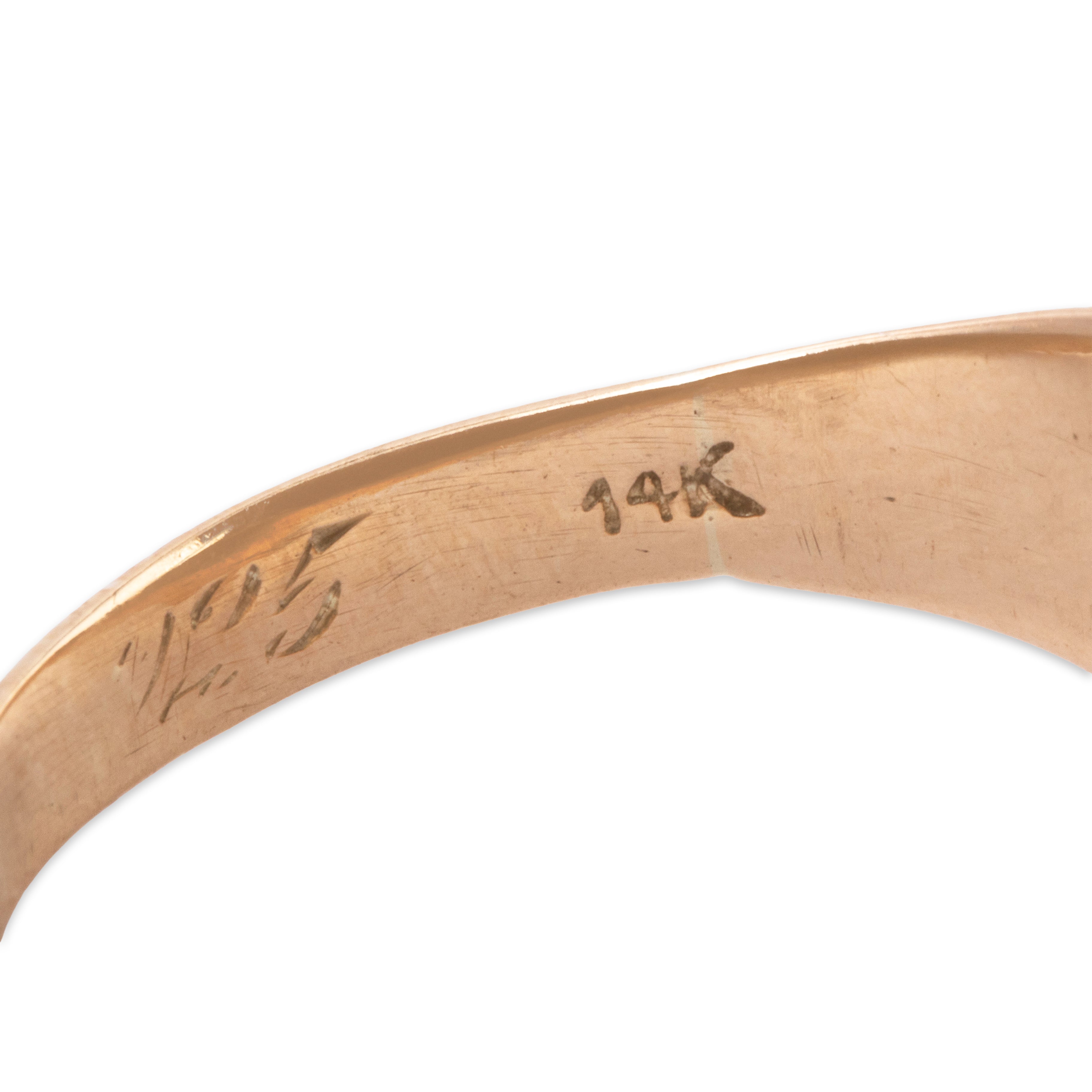 Antique 14k Yellow Gold .229cttw Old European Diamond Octagonal Cluster Ring、mySite、hinf8tx79