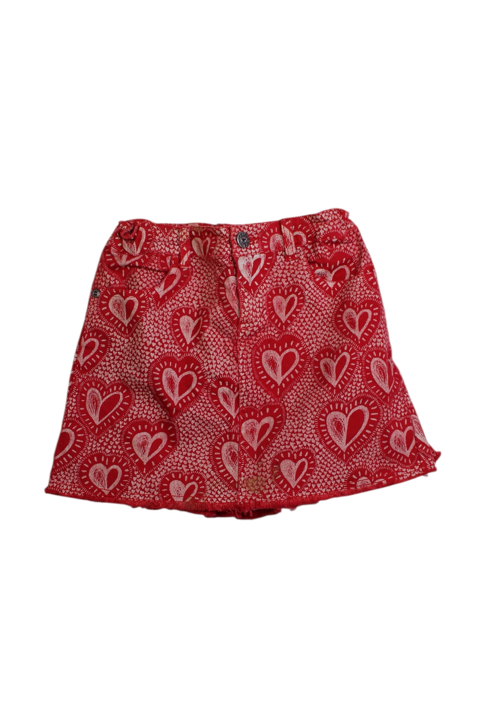 Paper Wings Heart Patterned Shorts 5T、mySite、g9winljtr
