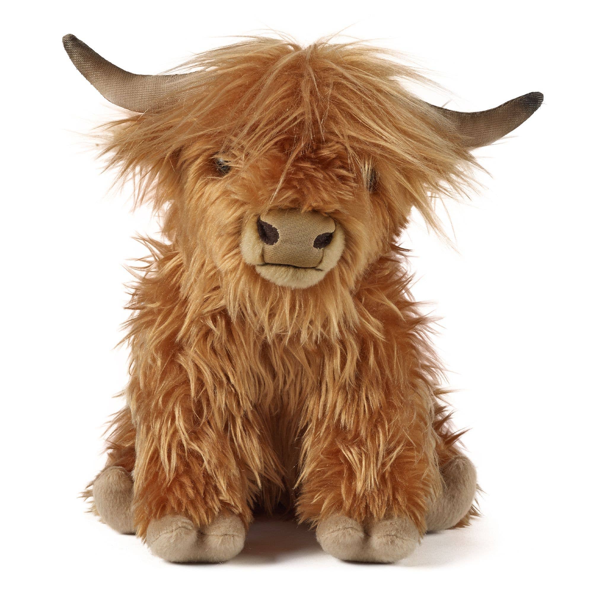 Highland Cow Large with Sound Plush Toy、mySite、g9winljtr