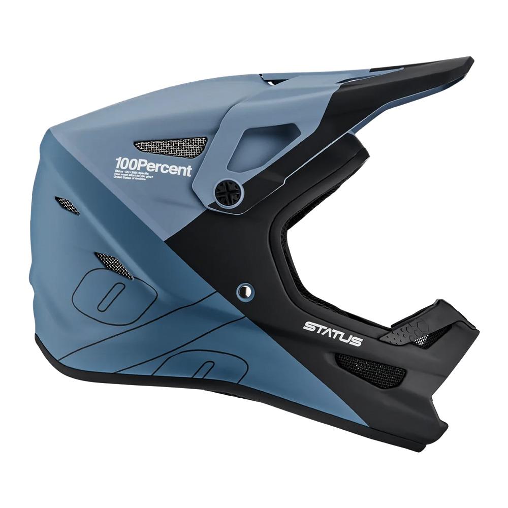  100% Status Youth Race Helmet - Drop/Steel Blue、mySite、merchandisen