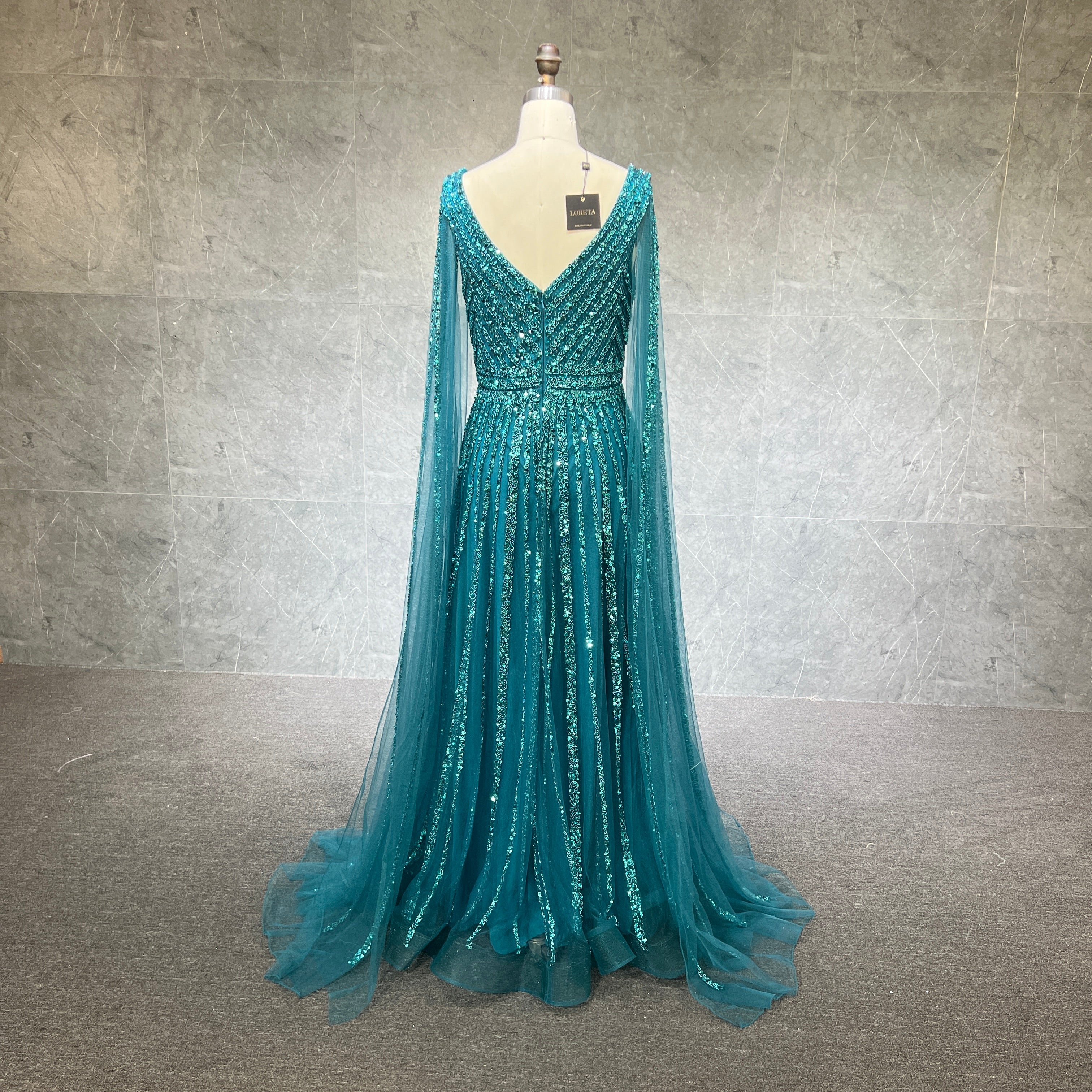  Chances Are Gown (Emerald Green/Turquoise)、mySite、merchandisen