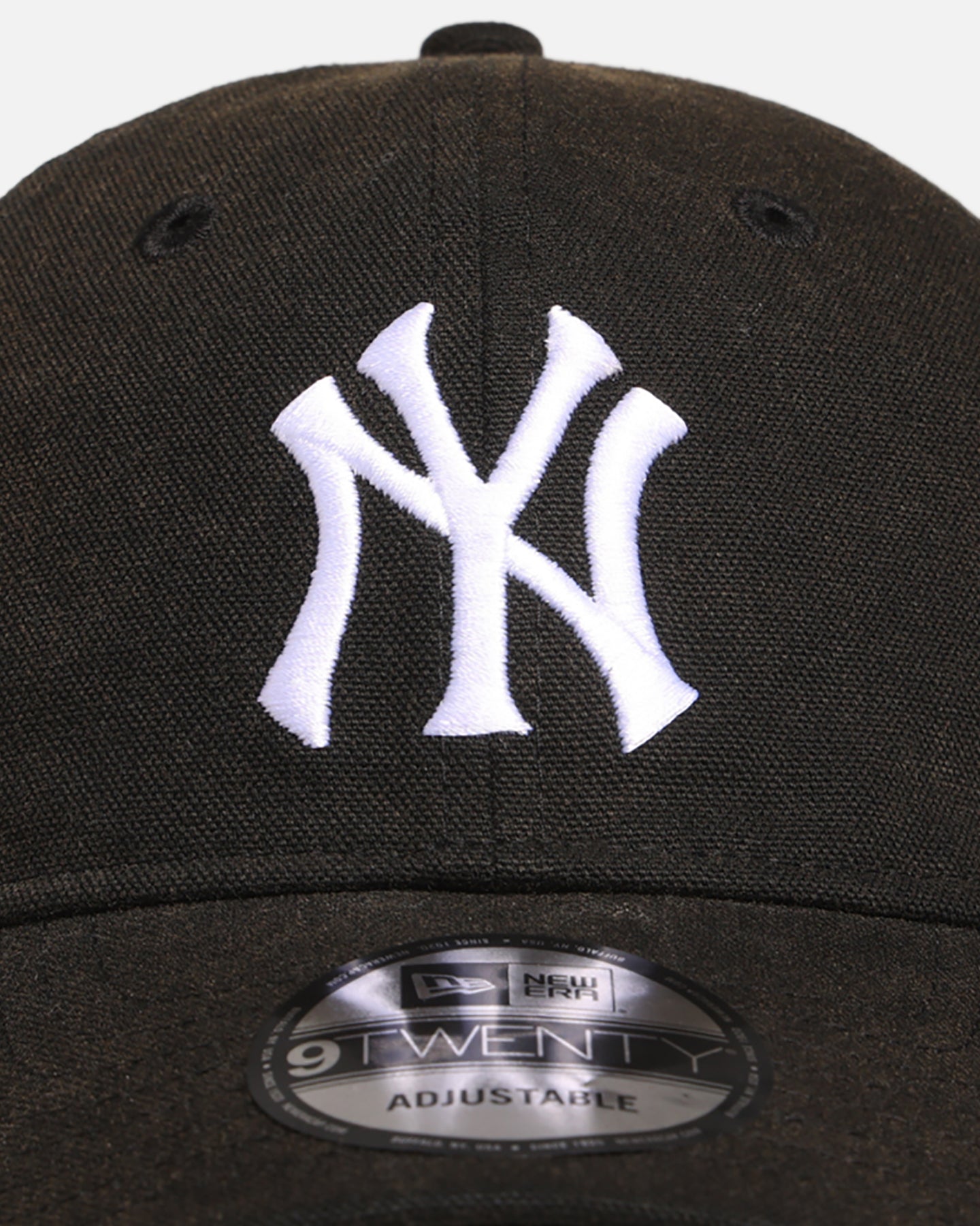 New Era New York Yankees 'Vintage Canvas' 9TWENTY Strapback Washed Black、mySite、zt4zffjzw