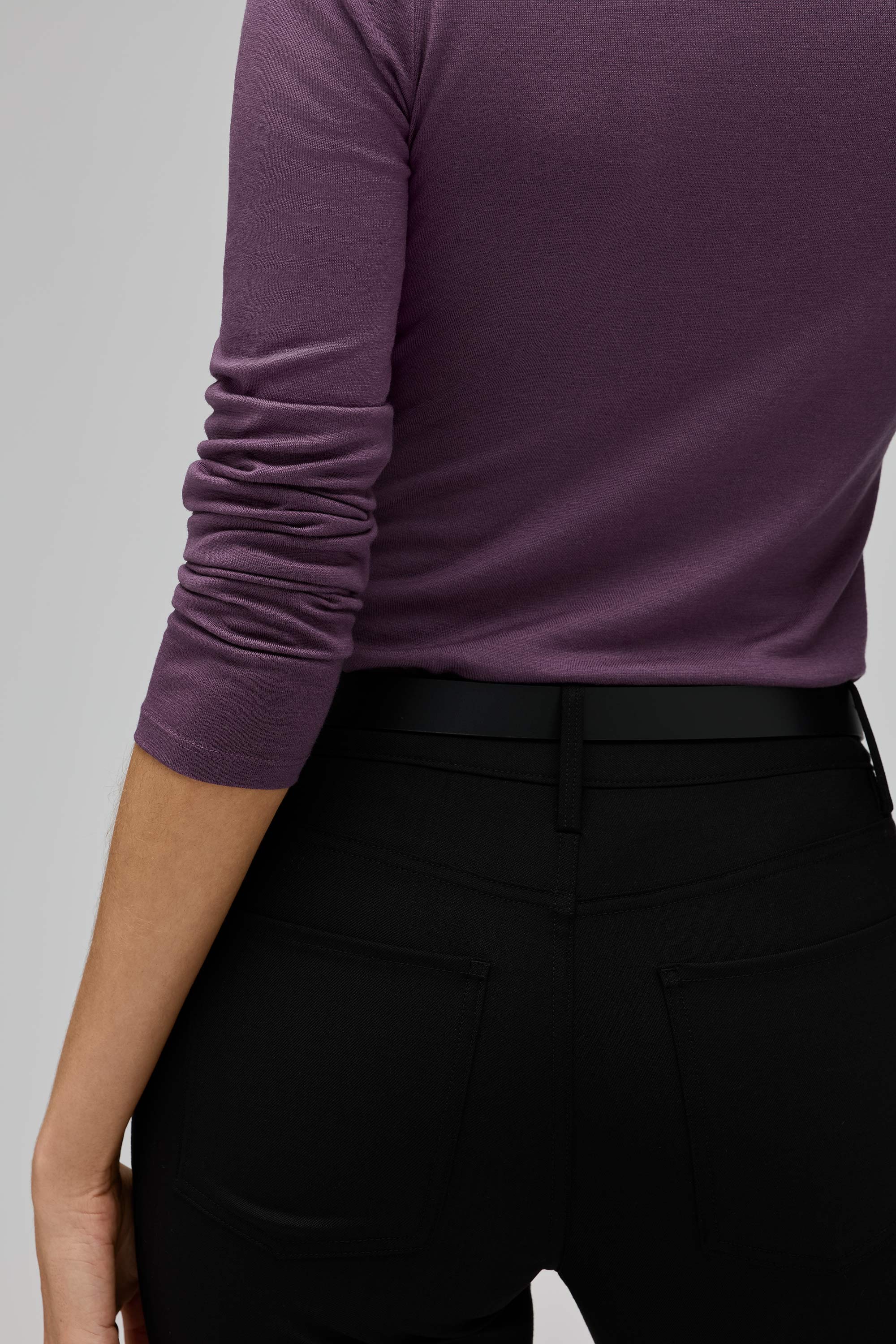 Women's Slim Merino Long Sleeve V-Neck、mySite、noshort