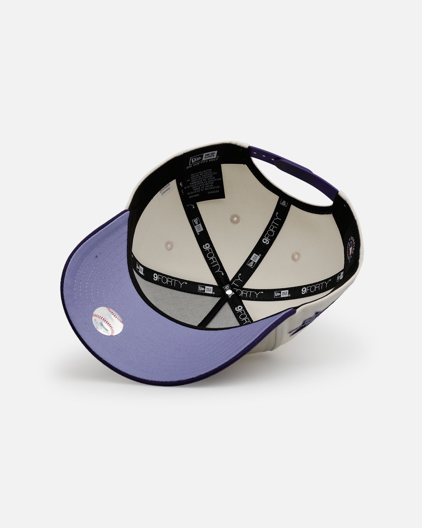 New Era Atlanta Braves 'Purple Haze 2.0' 9FORTY A-Frame Snapback Chrome/Purple、mySite、zt4zffjzw
