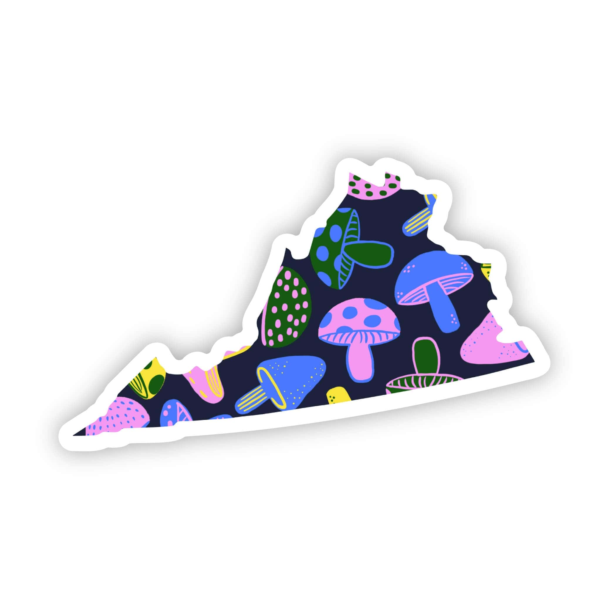  Virginia Sticker - Mushroom、mySite、elrpsem3k