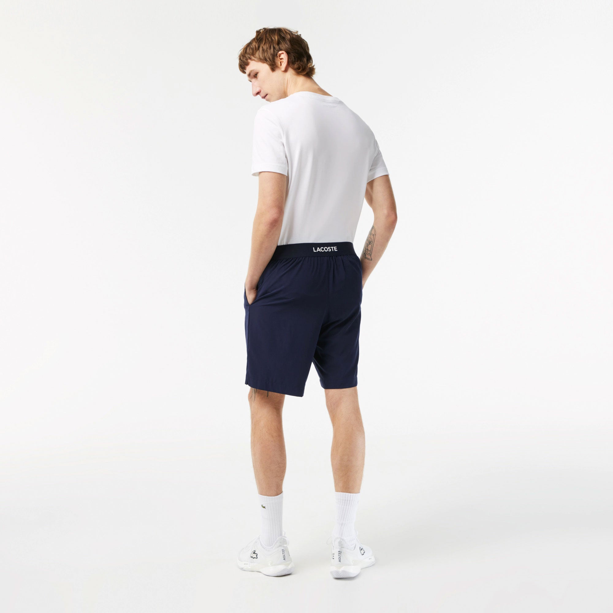 Lacoste Men's Woven Tennis Shorts