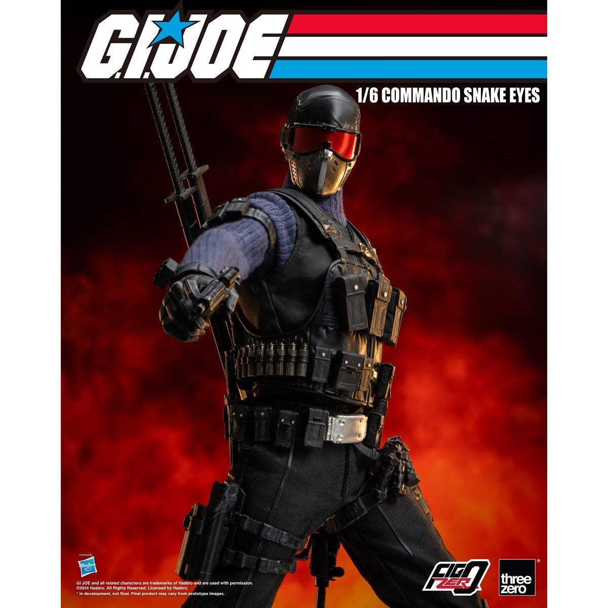 G.I. Joe FigZero Commando Snake Eyes (1/6 Scale)、mySite、hgirdovlk