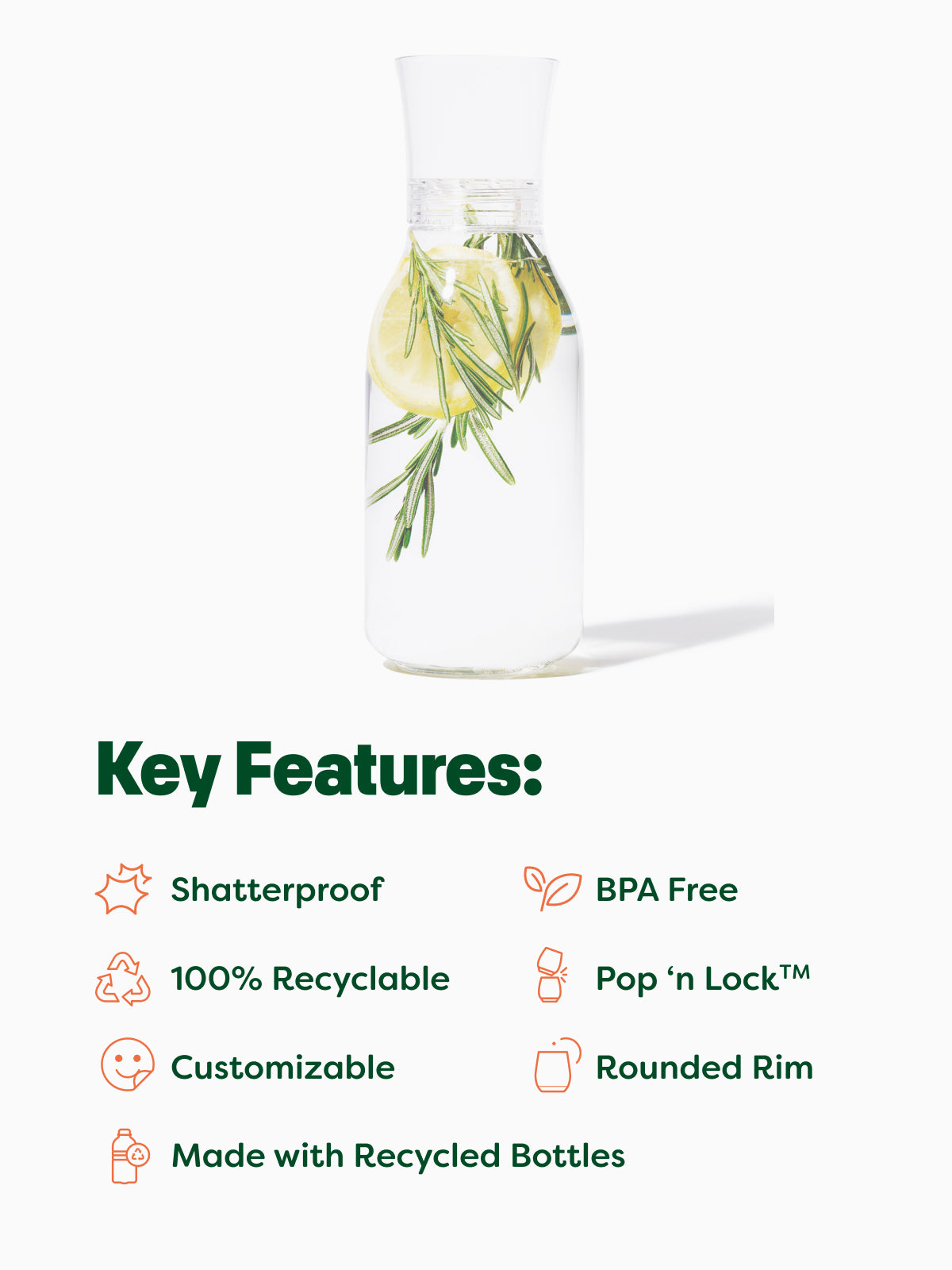 POP 32oz Carafe - Bulk、mySite、camillekostekn