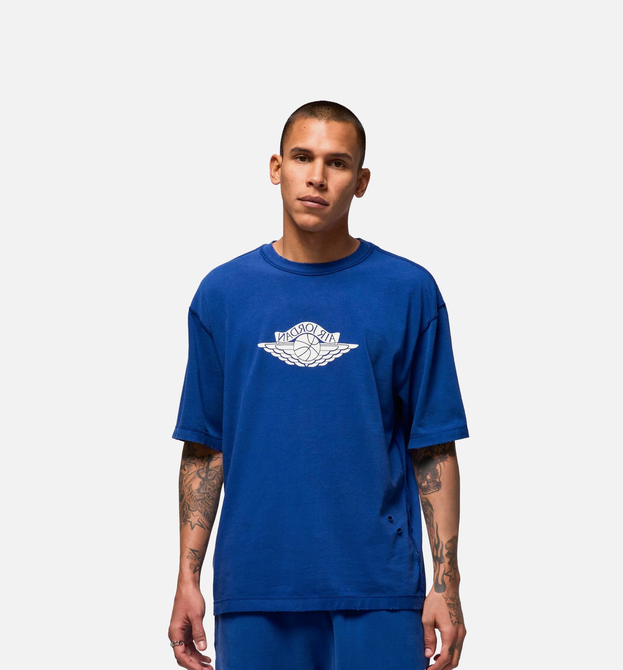 Rare Air 85 Mens Short Sleeve Shirt - Blue/White/Blue、mySite、dreamappss