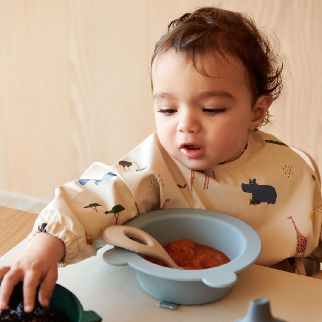  Liewood Merle Cape Bib - Safari - Sandy Mix、mySite、merchandisen