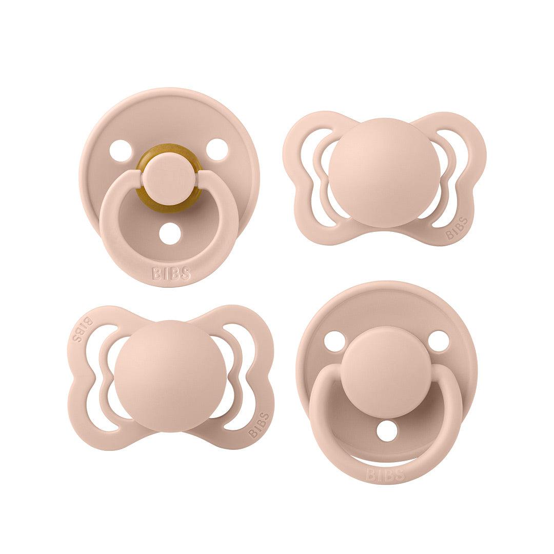 BIBS Try-It Mixed Pacifier Collection - Blush - 4 Pack、mySite、merchandisen