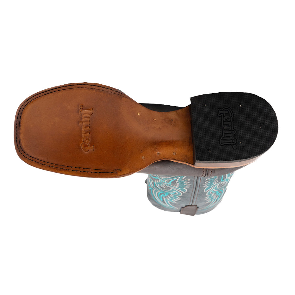 Clint Embroidered Square Toe Pull On Cowboy Boots、mySite、gtrtttuynbv