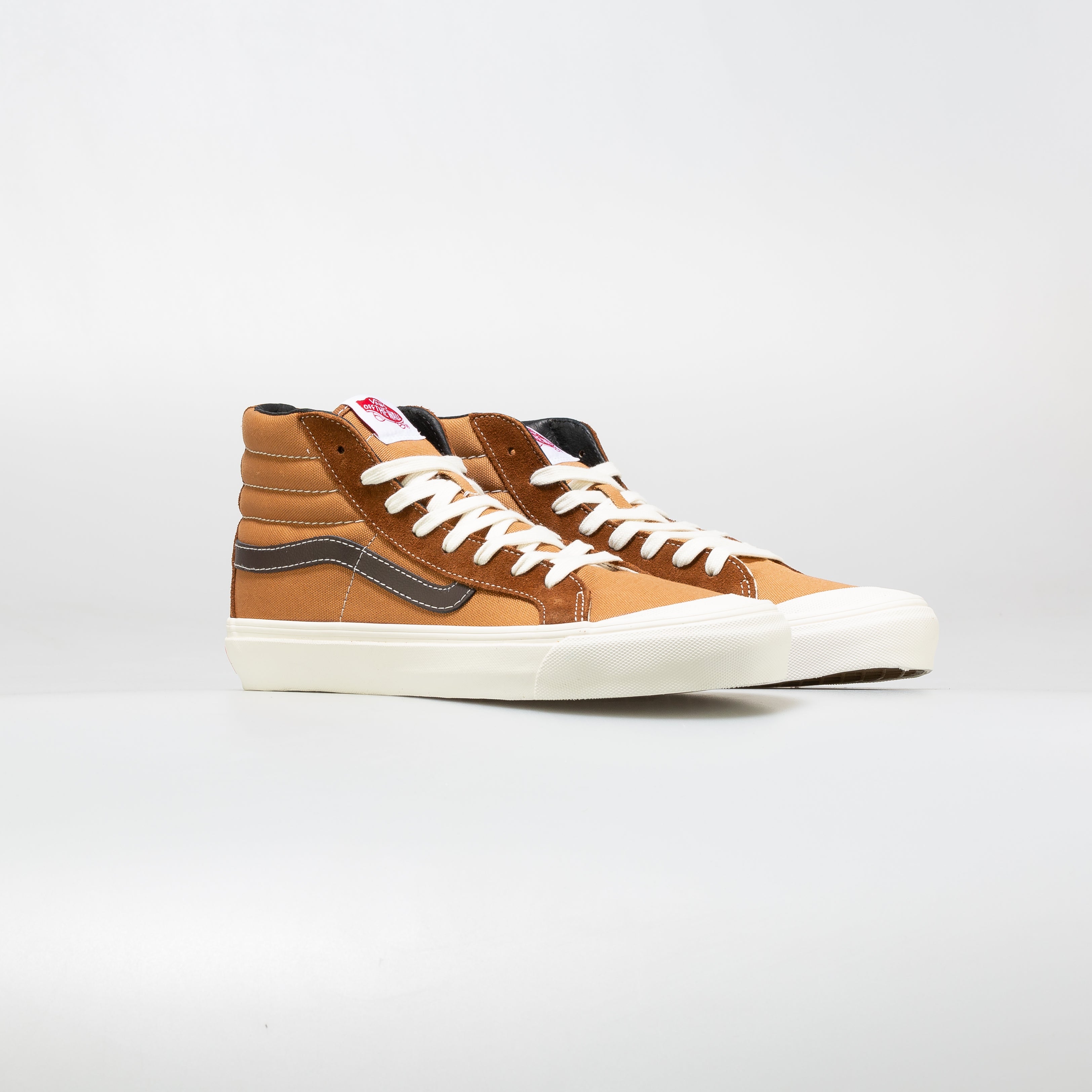 Vault OG Style 138 LX Mens Skateboarding Shoe - Brown/Bone、mySite、dreamappss
