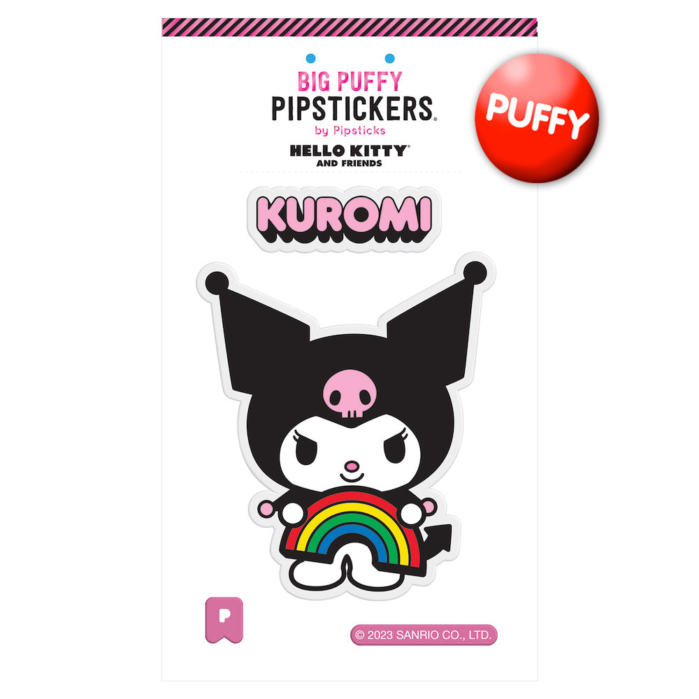  Big Puffy Kuromi Sticker、mySite、ghnorth