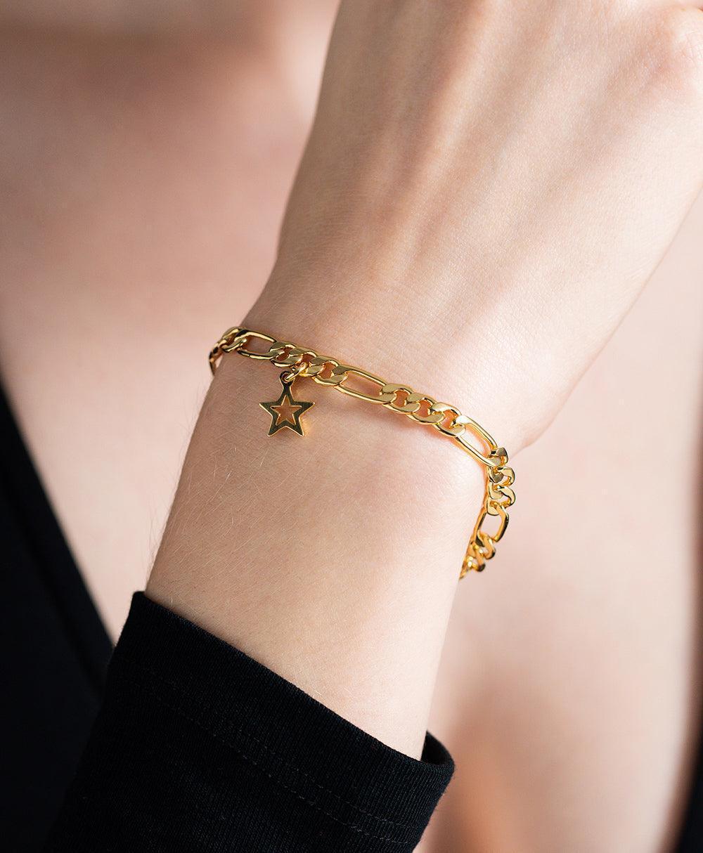  Eva Bracelet 18ct Gold Plated