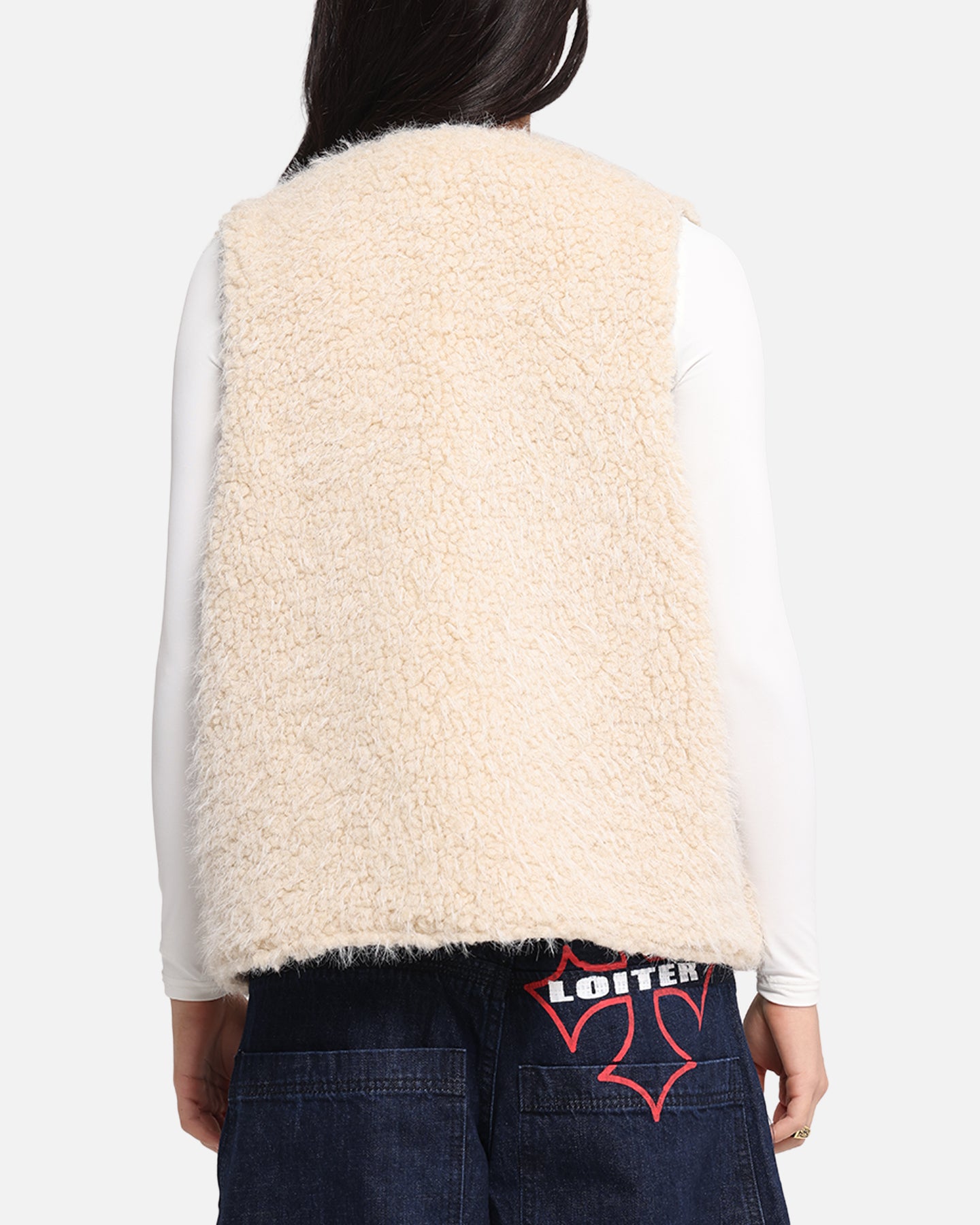 XXIII Fur Vest Cream、mySite、zt4zffjzw