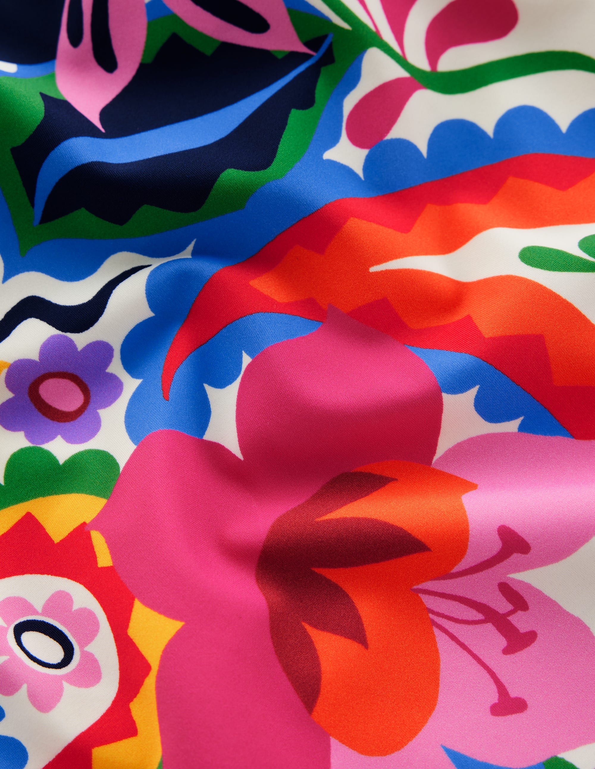  One Shoulder Swimsuit-Ivory, Botanical Paisley、mySite、ashleygrahame