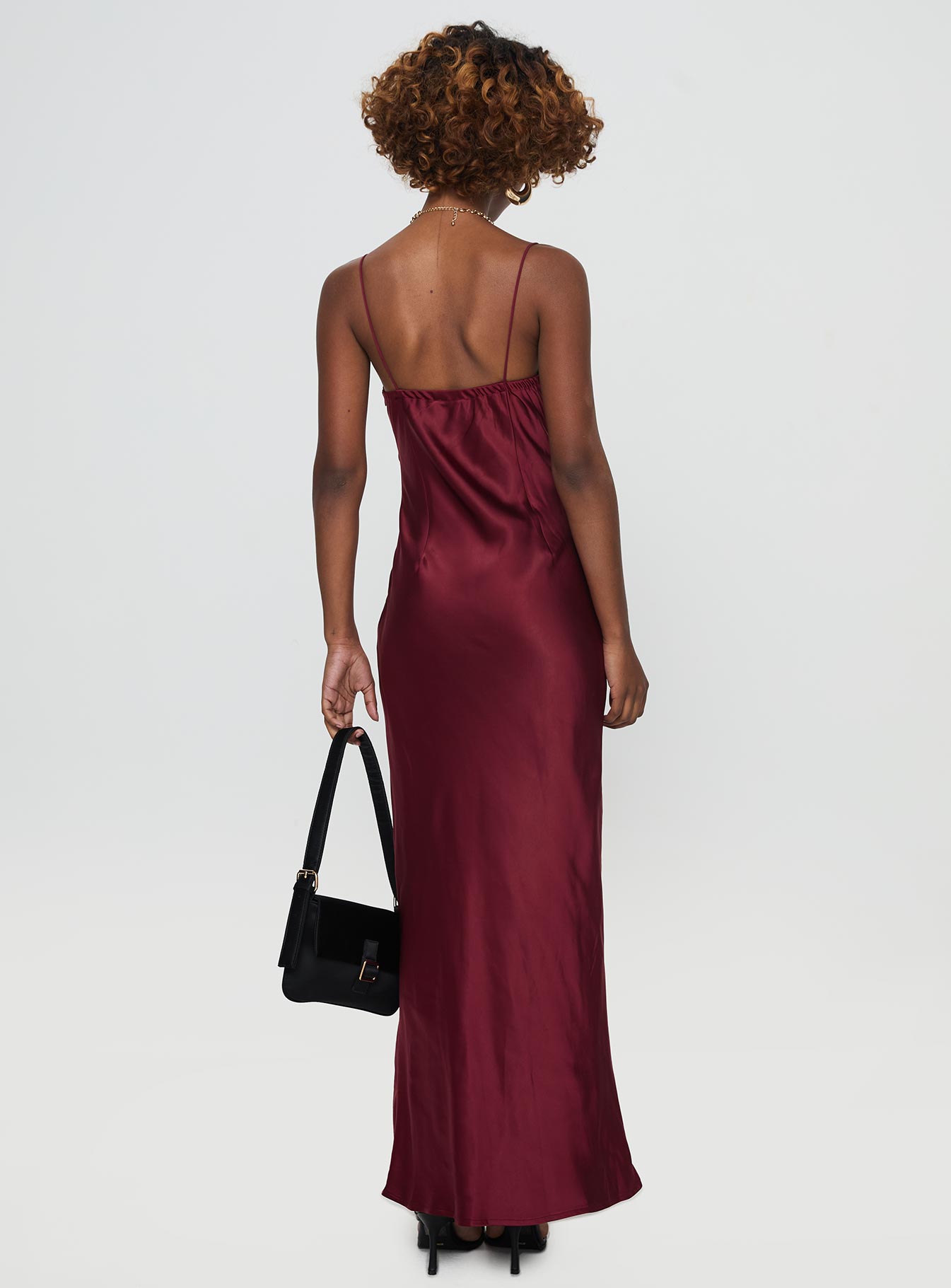 Marilyn Maxi Dress Wine、mySite、solidvoid