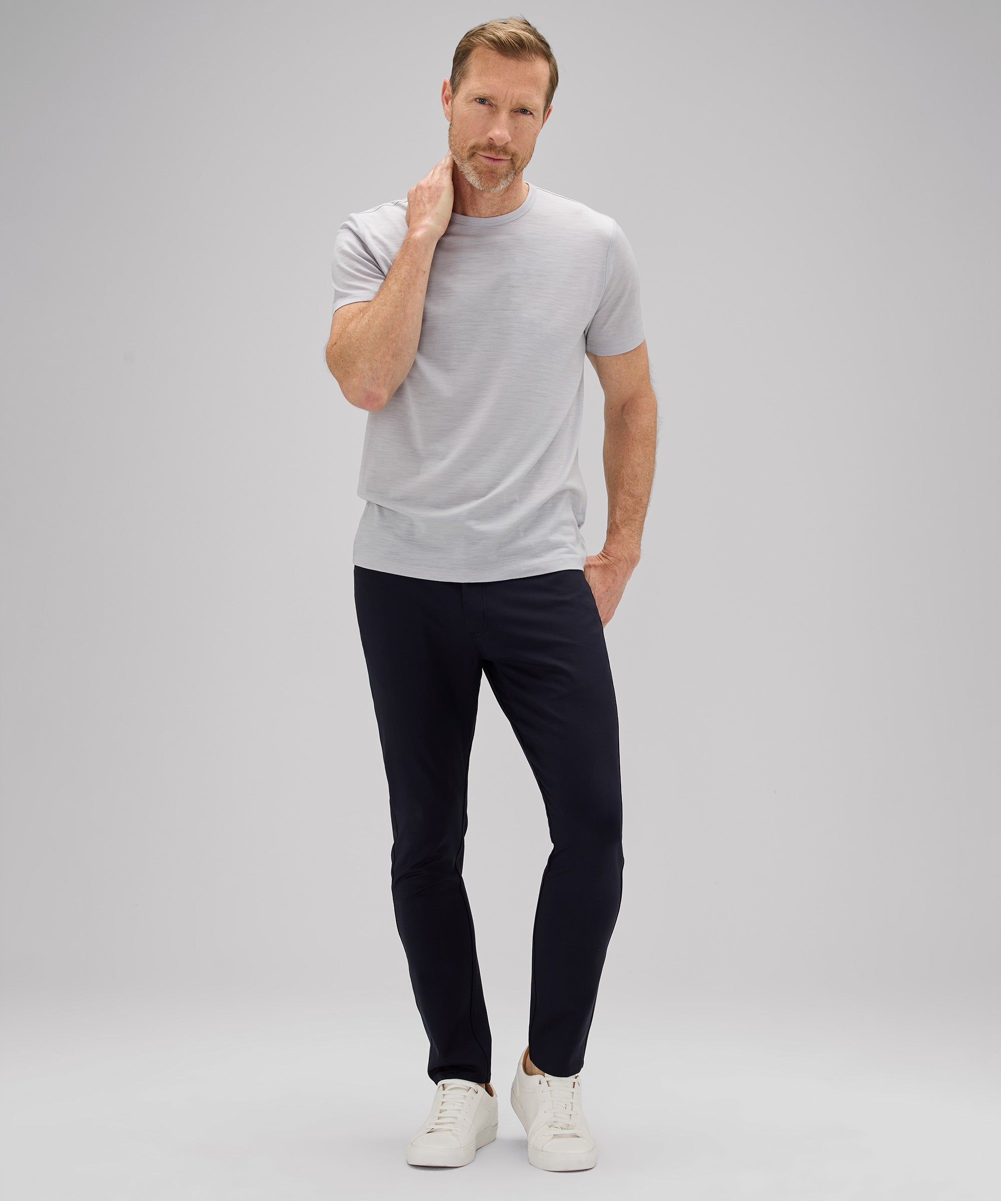 Men's Merino Ultralight Crew T-Shirt、mySite、noshort